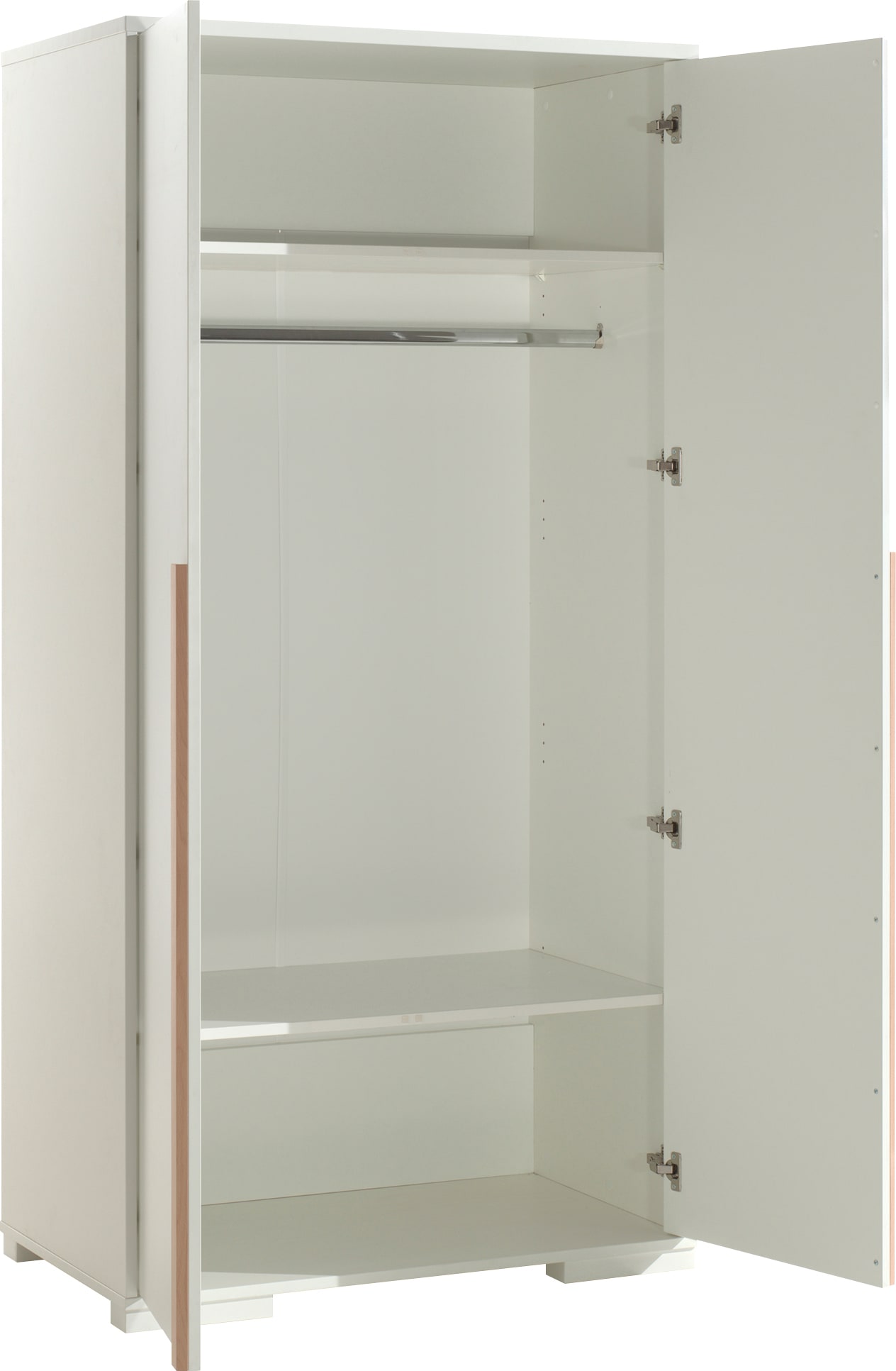 Vipack Kleiderschrank »London«, (Made in Europe), mit Melamin-Oberfläche und Soft-Close
