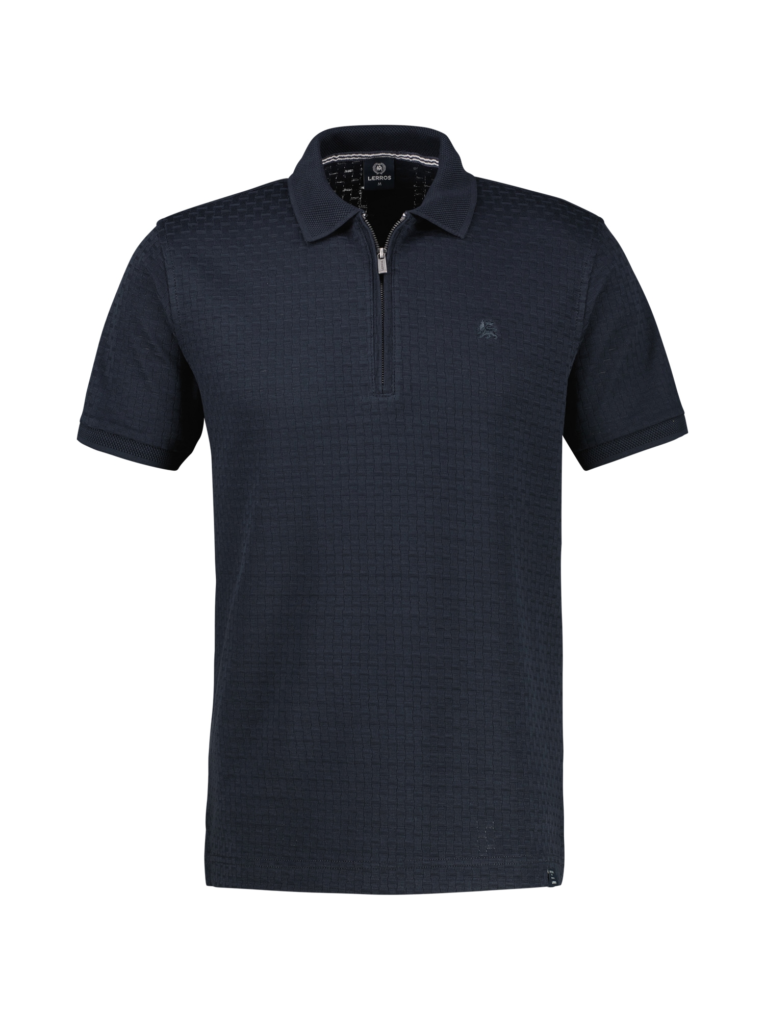 LERROS Poloshirt »Poloshirt mit Reißverschlusskragen in Strukturqualität«