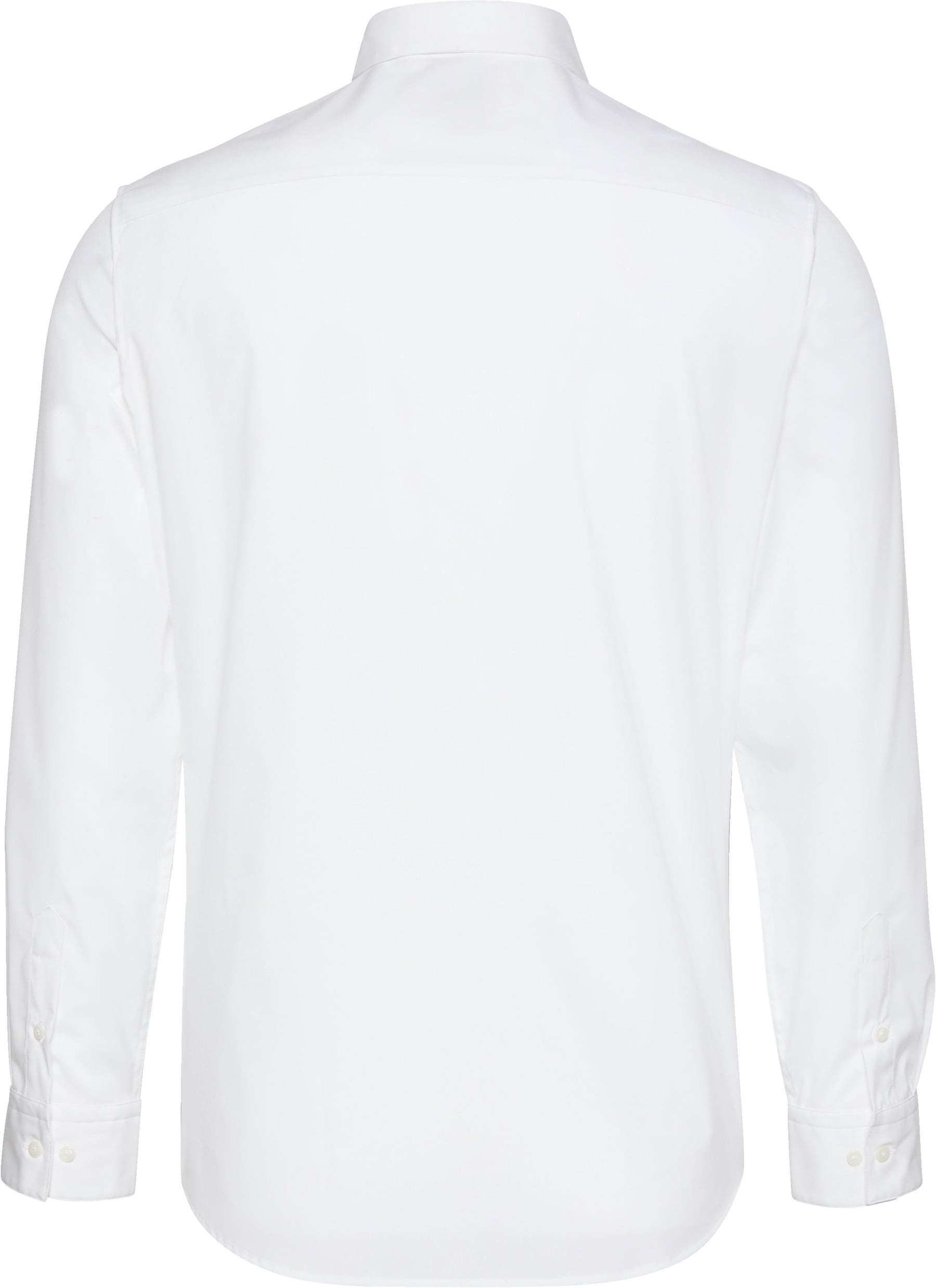 Calvin Klein Langarmhemd »LONG SLEEVE SOLID STRETCH SLIM SHIRT«, in Unifarbe