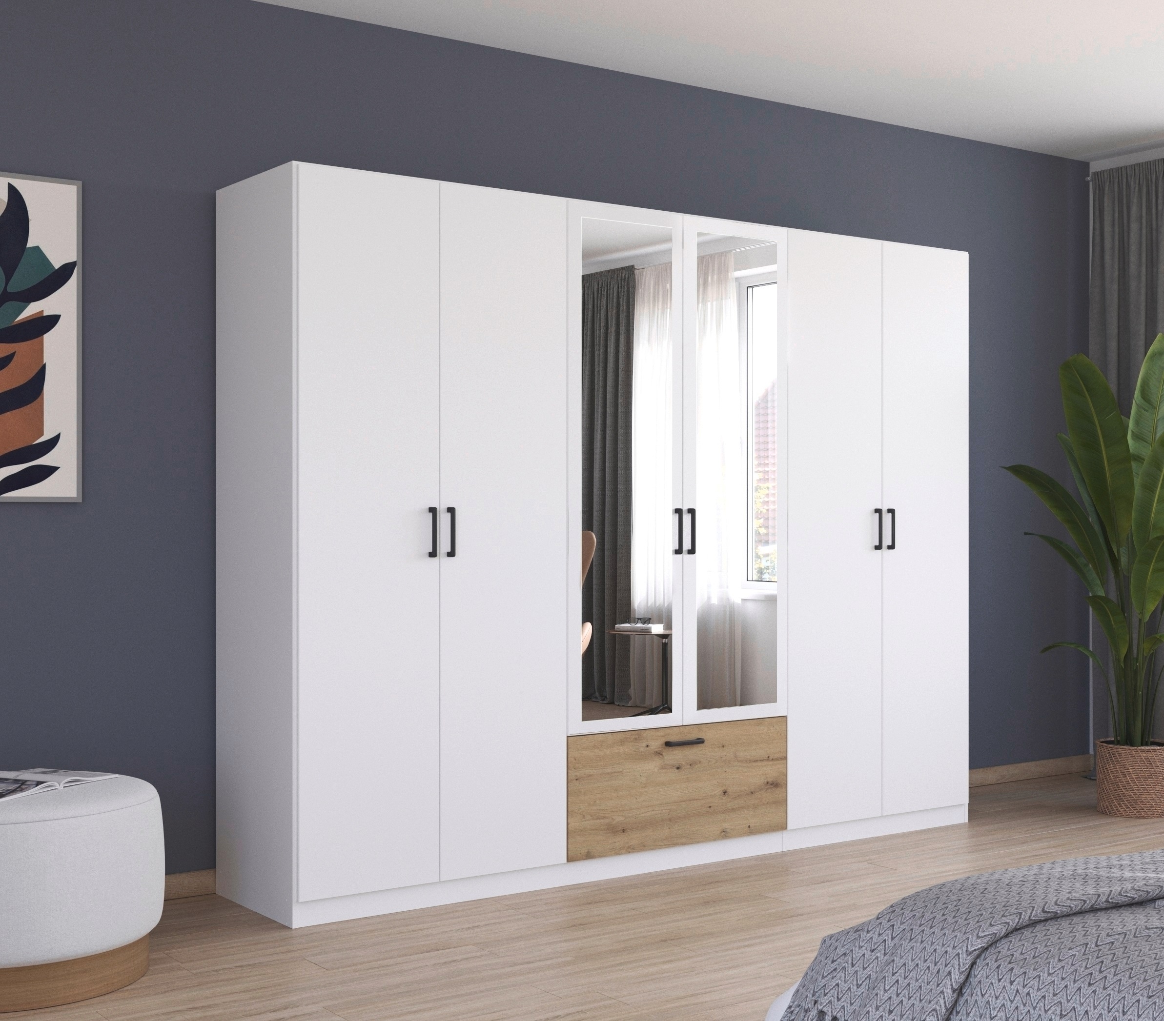 rauch Drehtürenschrank »Kleiderschrank Schrank Garderobe Wäscheschrank BARI günstig online kaufen