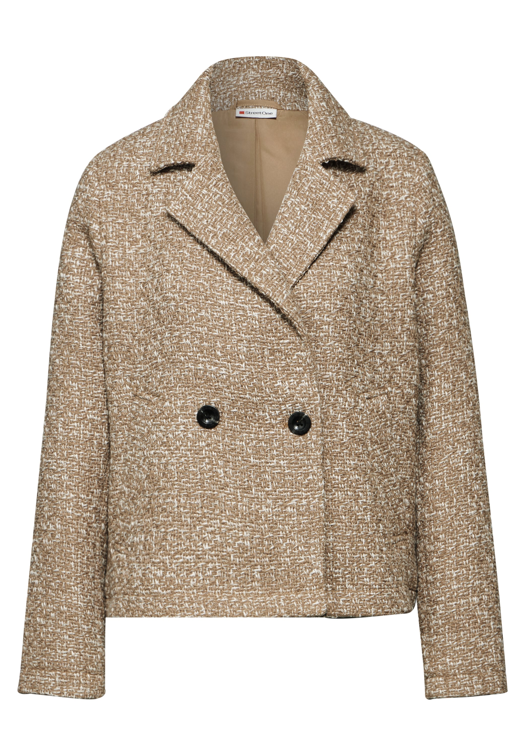 STREET ONE Jackenblazer, mit Bouclé-Struktur