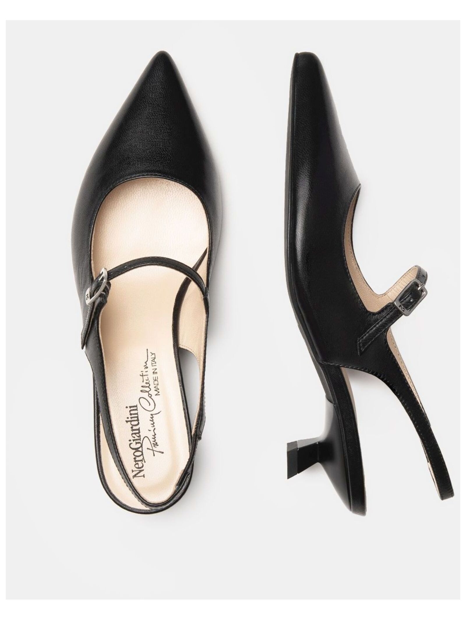 Nero Giardini Slingpumps »Nero Giardini Pumps Leder«