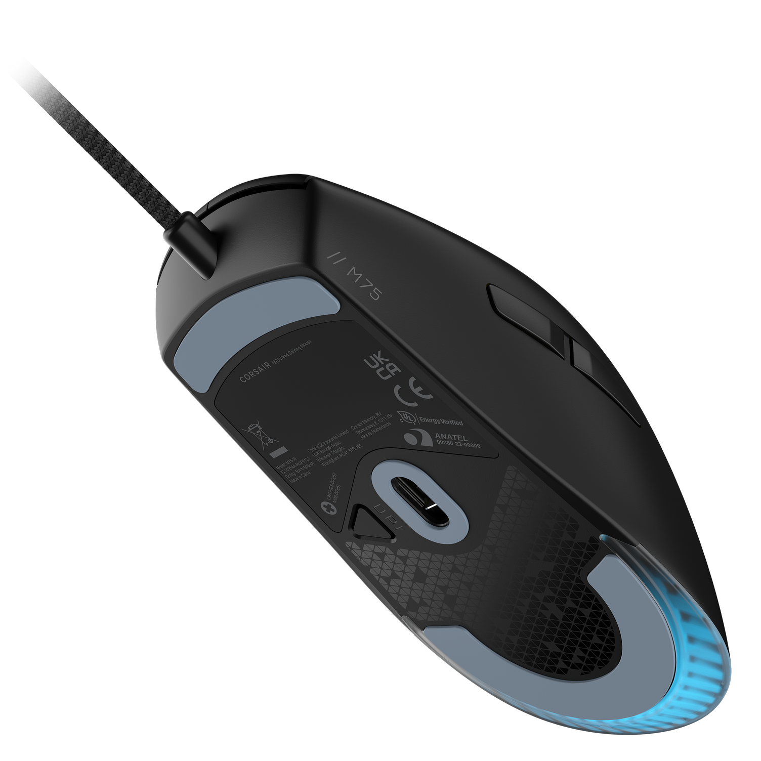Corsair Gaming-Maus »M75 Gaming Mouse, Optical«, kabelgebunden, RGB
