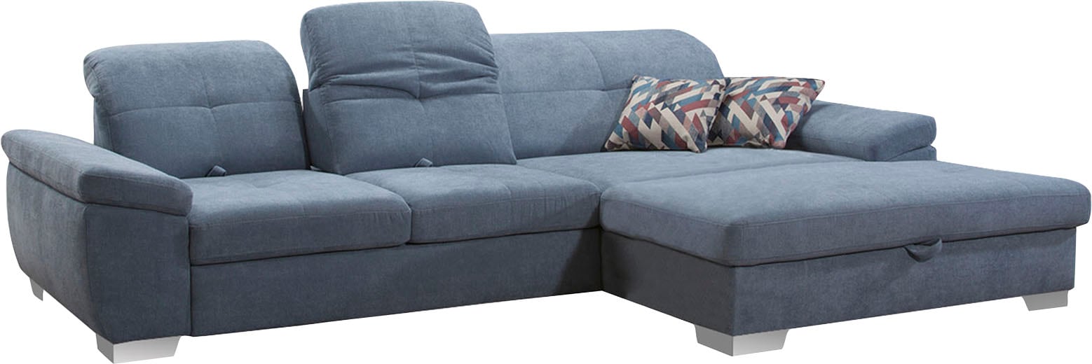 alina Ecksofa »Tessa« inkl. Sitztiefenverstellung, wahlweise mit Bettfunkti günstig online kaufen