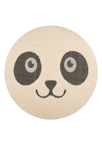 Zala Living Kinderteppich »Panda Pete«, rund, 22 mm Höhe, Tiermotiv, Kurzflor,... kaufen