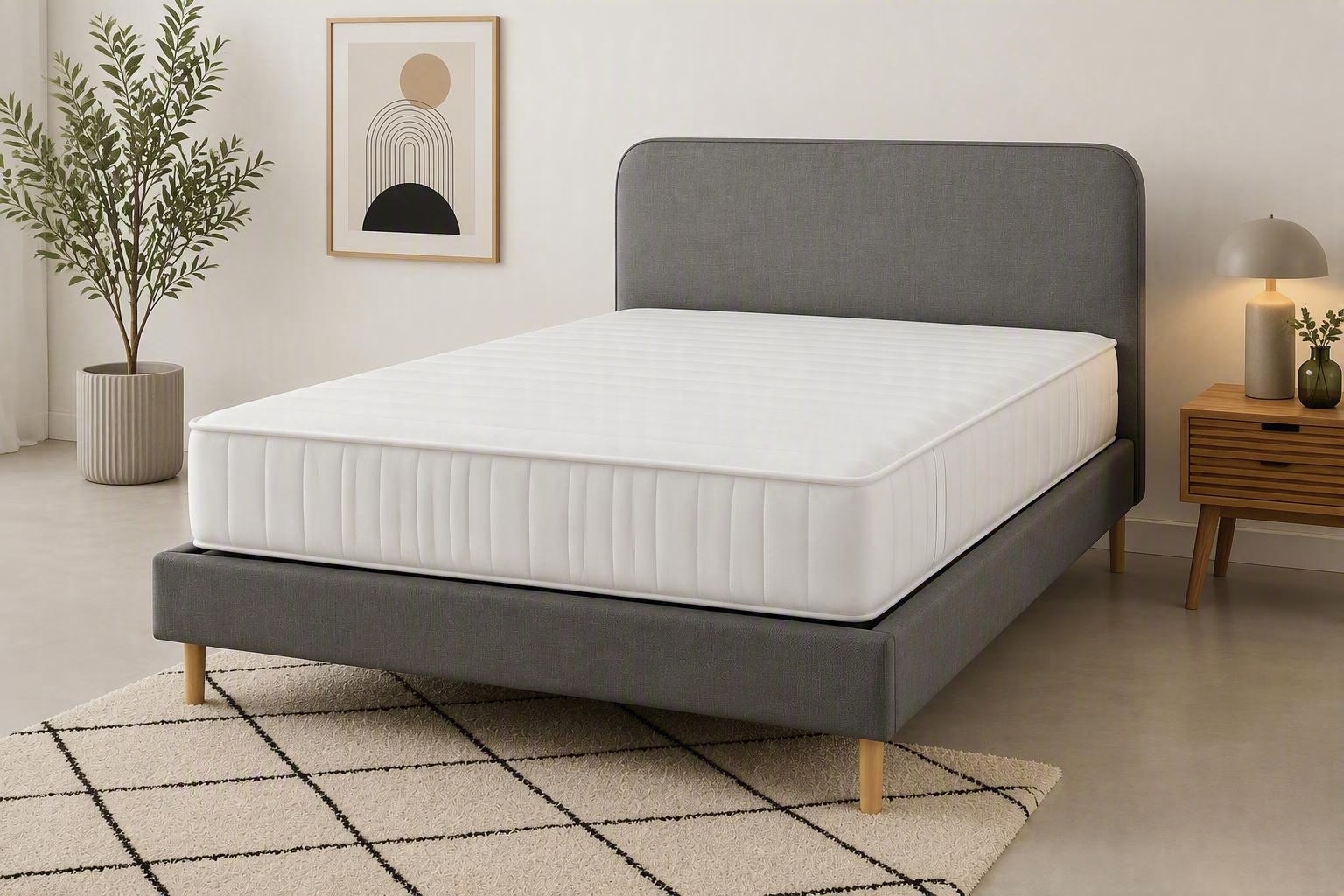 OTTO home Taschenfederkernmatratze »NEUHEIT: Torne Premium 25, 7 Zonen Matratze in 90x200 cm, 140x200 cm« 25 cm hoch Raumgewicht: 28 kg/m³ 400 Federn 1 Stk. tlg. Matratze H2/H3/H4, integrierter Topper, 400 Federn (bei 100x200 cm)