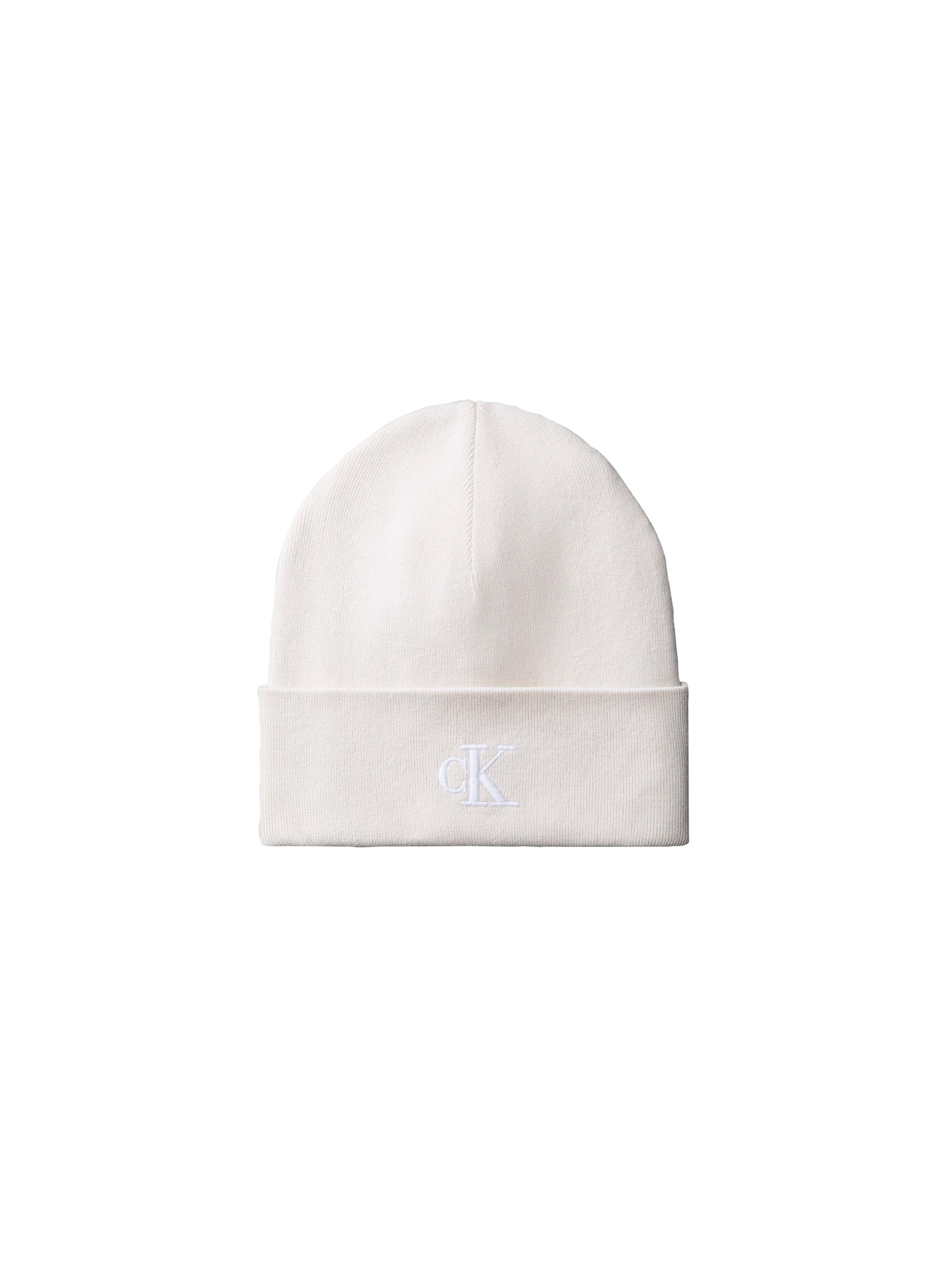 Calvin Klein Beanie »CK FINE RIB BEANIE« Regular fit mit Markenlogo