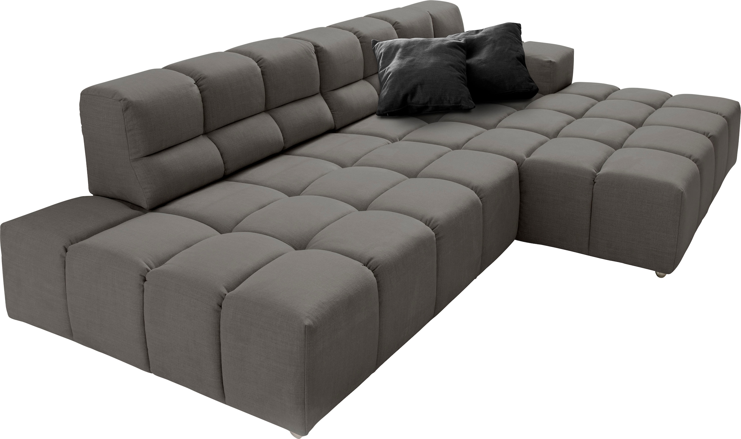 designwerk Ecksofa »Temple L-Form, tolles Designsofa«, mit Sitztiefenverstellung