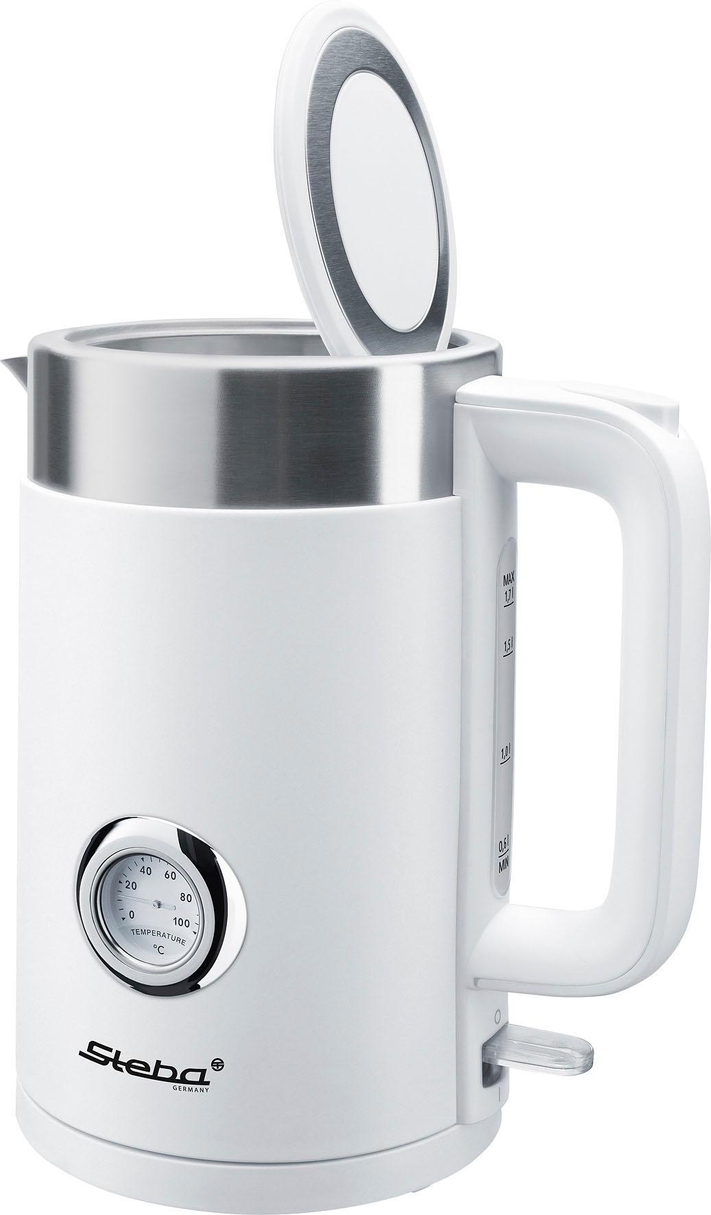 Steba Wasserkocher »WK 10 Bianco«, 1,7 l, 2200 W günstig online kaufen