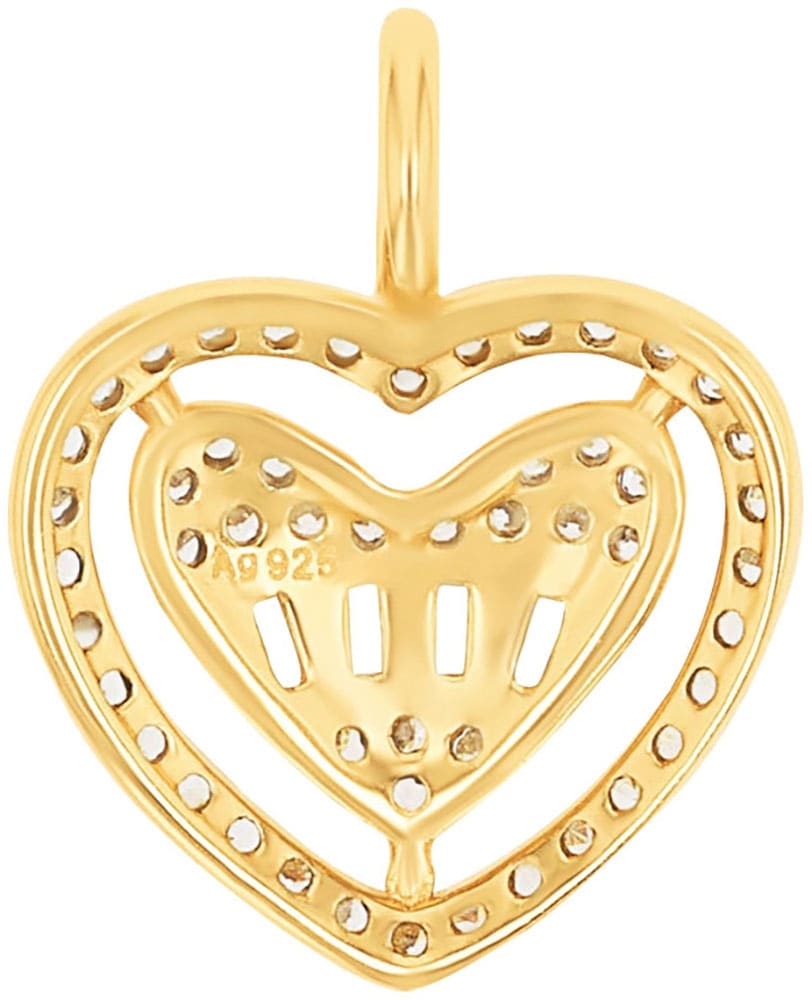 Amor Herzanhänger »2039065«  mit Zirkonia (synth.)