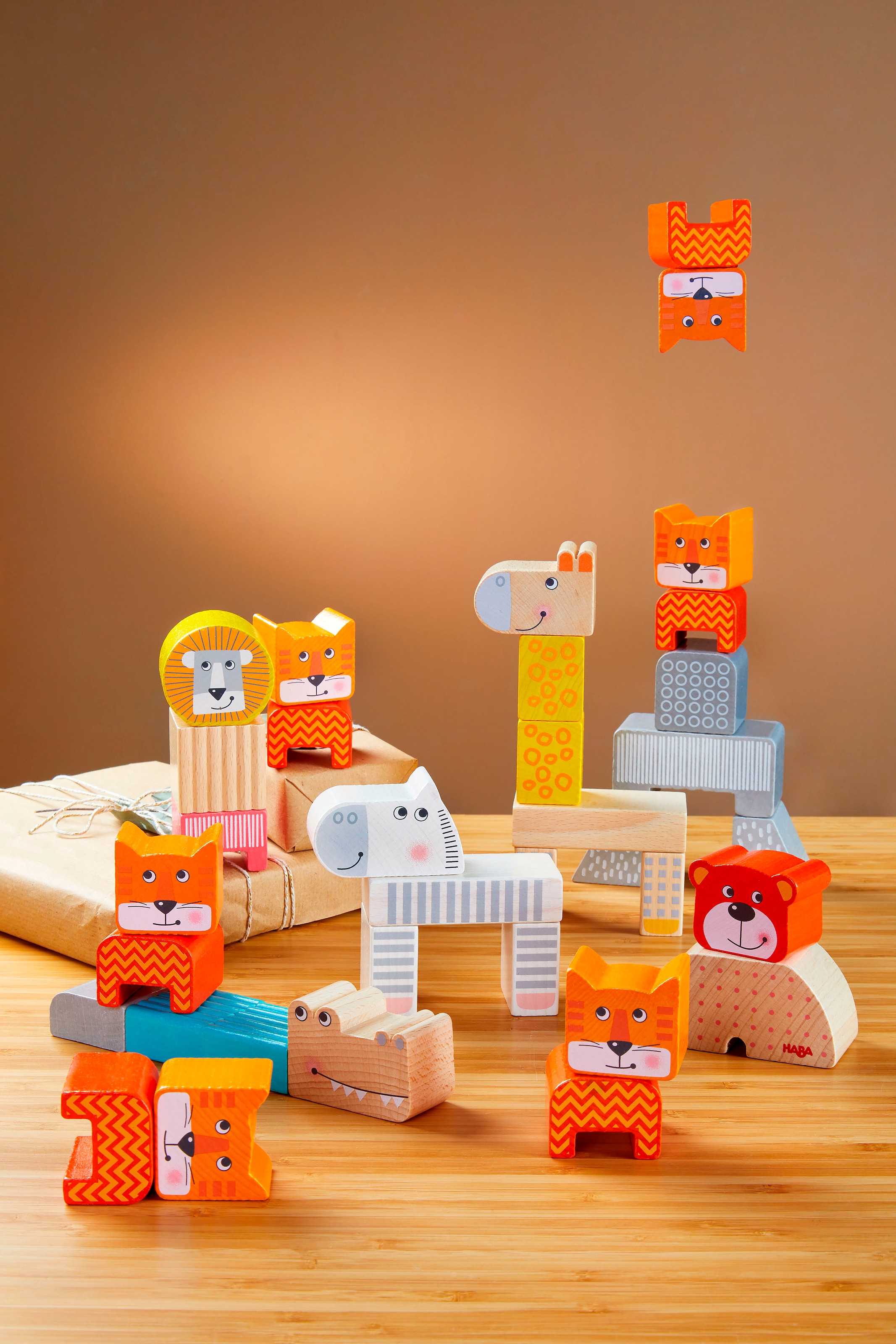 Haba Spielbausteine »Motivbausteine Tierparade«, Made in Germany