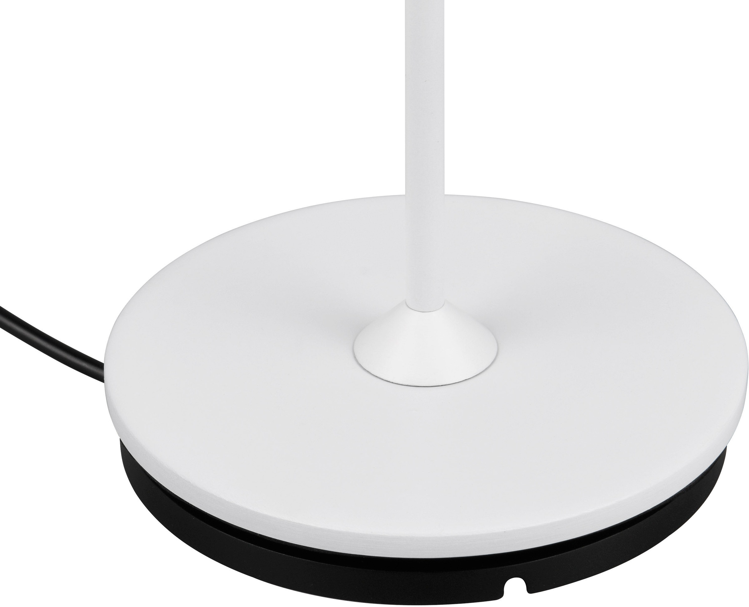 REALITY Leuchten LED Außen-Tischleuchte »SUAREZ«, 1 flammig, Leuchtmittel LED-Board | LED fest integriert, Outdoor Akku Tischlampe inkl Ladestation USB-C, Touch-Dimmer Höhe 39cm