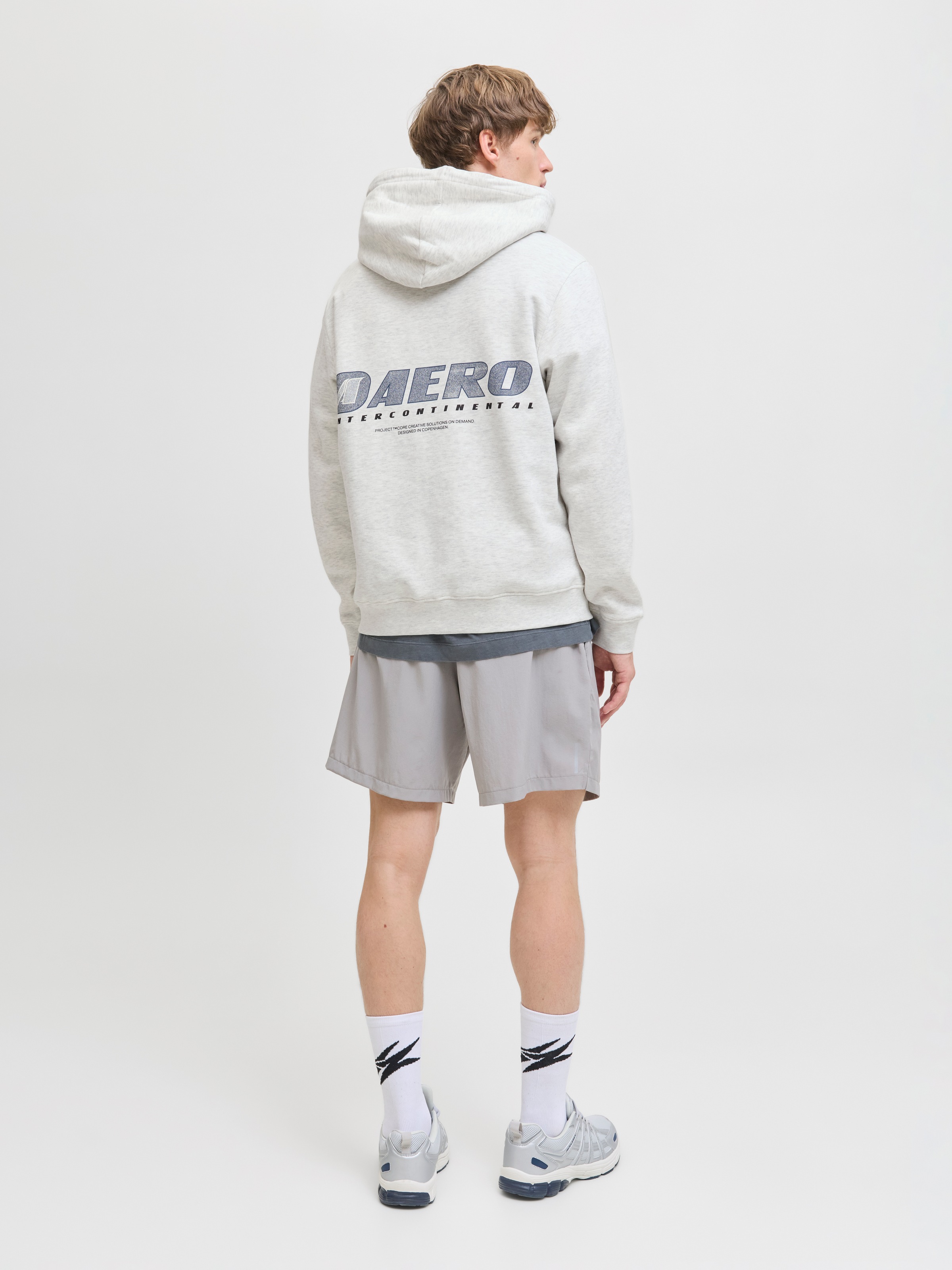 Jack & Jones Kapuzensweatshirt »JCOTIER PRINT SWEAT HOOD«