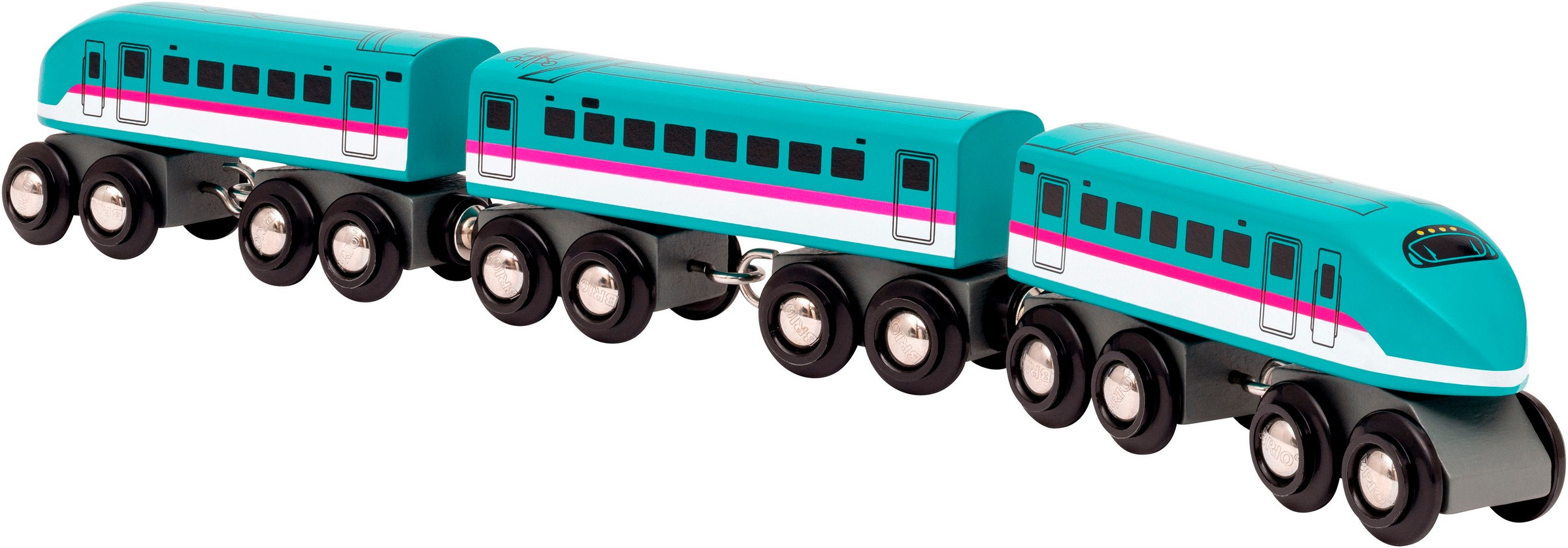 BRIO® Spielzeug-Eisenbahn »BRIO® WORLD, Trains of the World Shinkansen Series E5 Hayabusa Zug«