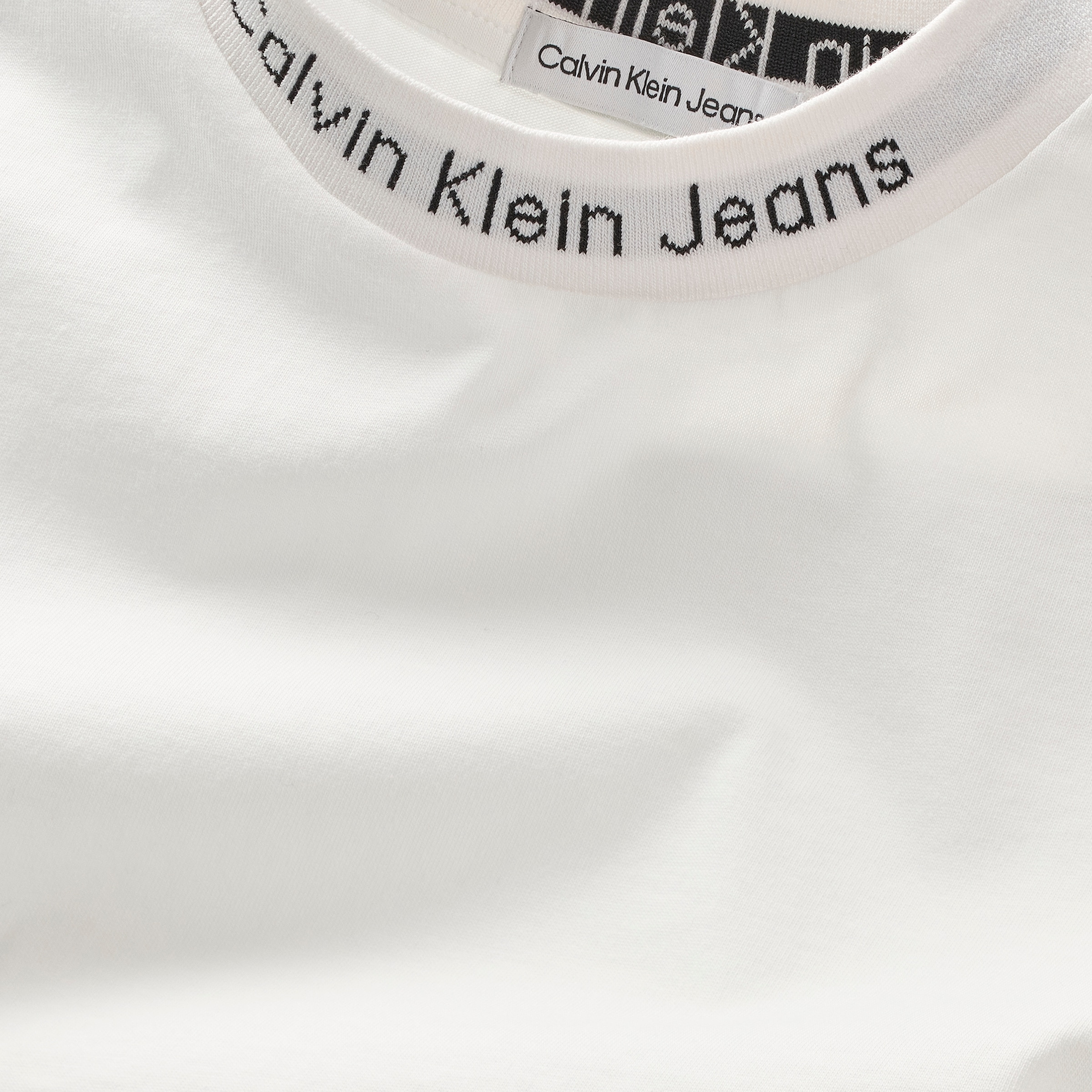 Calvin Klein Jeans T-Shirt »INTARSIA 2-PACK SS T-SHIRT«, (Packung, 2), für Kinder bis 16 Jahre, Logo-Schriftzug