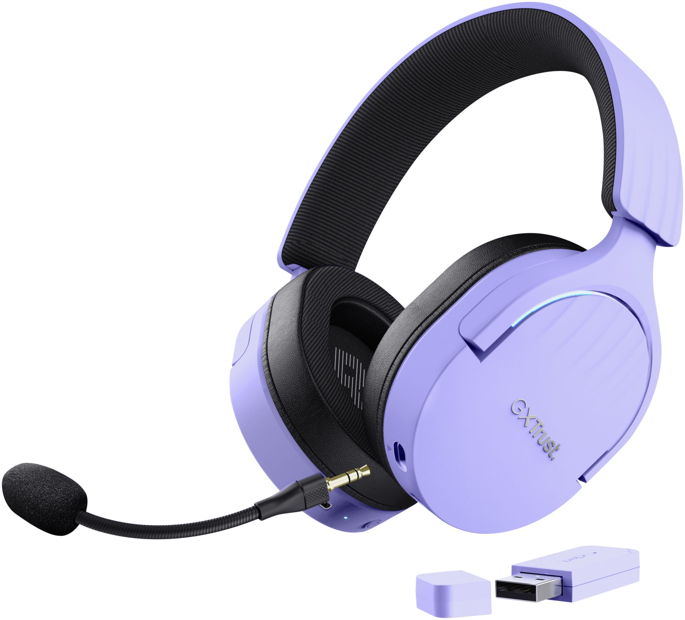 Trust Gaming-Headset »GXT491 Fayzo«, A2DP Bluetooth, Mikrofon abnehmbar-Noise-Cancelling