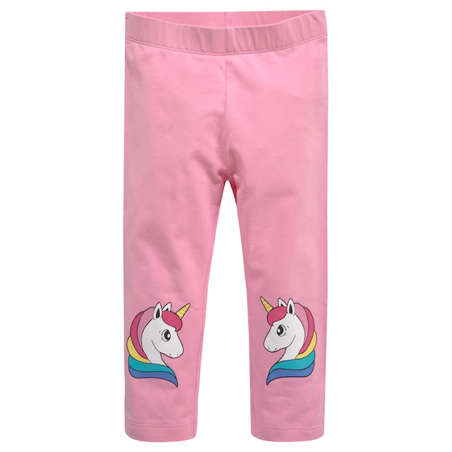 jetzt im %Sale 3/4-Leggings, KIDSWORLD (Packung), mit Einhorndruck