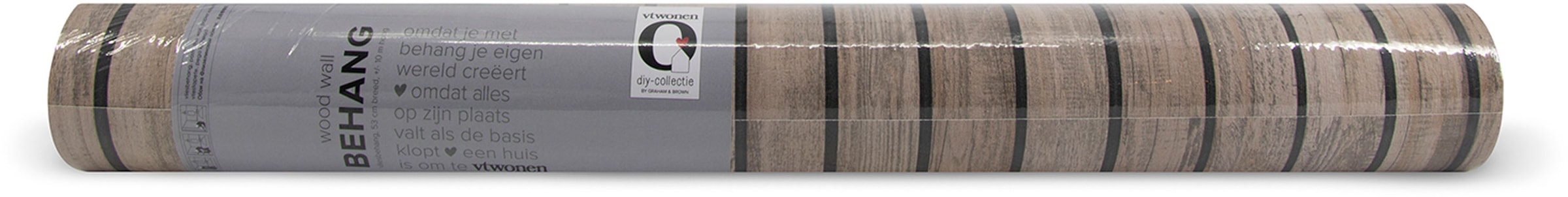 vtwonen Vliestapete »Vliestapete vtwonen wood wall«, Holz, Vliestapete vtwonen wood wall