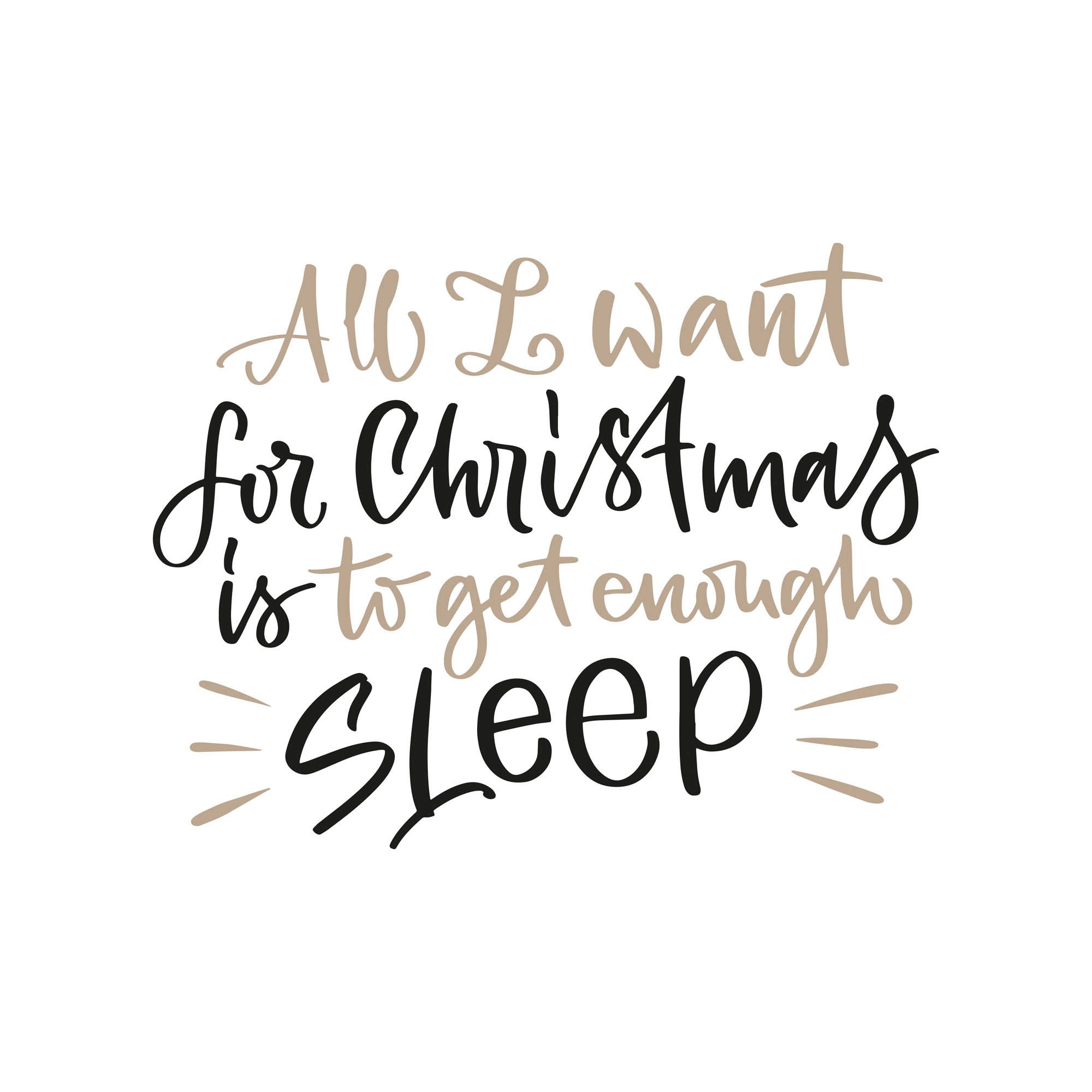 queence Dekokissen »SLEEP FOR CHRISTMAS« Kissenhülle ohne Füllung, 1 Stück