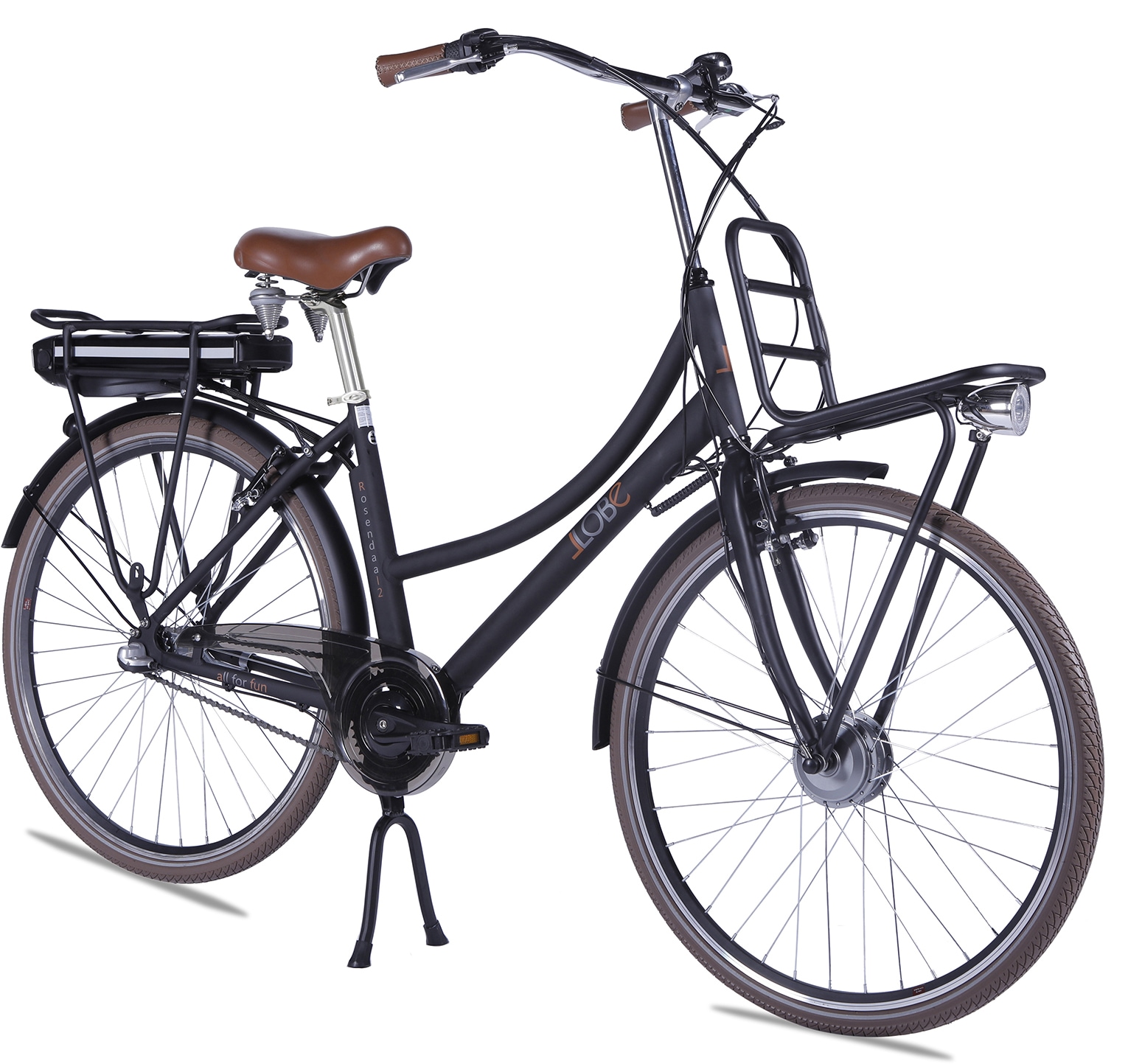 LLobe EBike »Rosendaal Lady 15,6 Ah«, 3 Gang, Frontmotor 250 W