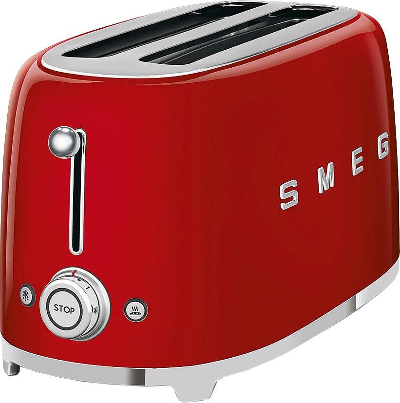 Smeg Toaster »TSF02RDEU«, 2 lange Schlitze, für 2 Scheiben, 1500 W