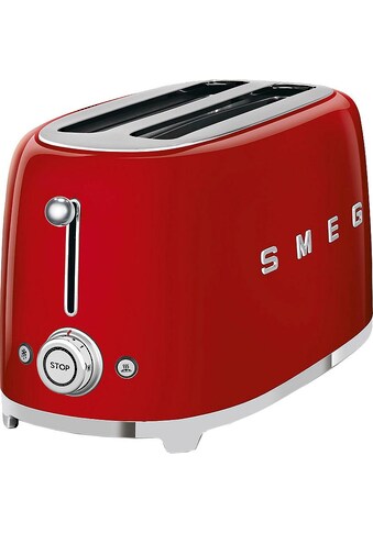 Smeg Toaster »TSF02RDEU«, 2 lange Schlitze, für 2 Scheiben, 1500 W kaufen
