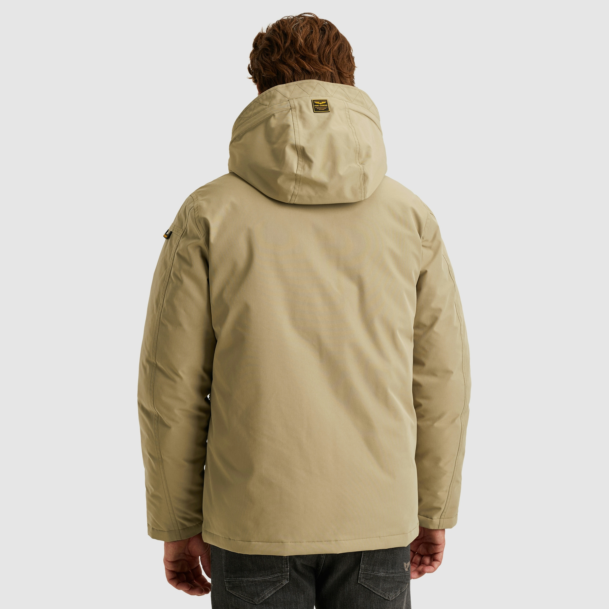 PME LEGEND Winterjacke mit Kapuze Taschen mit Reißverschluss