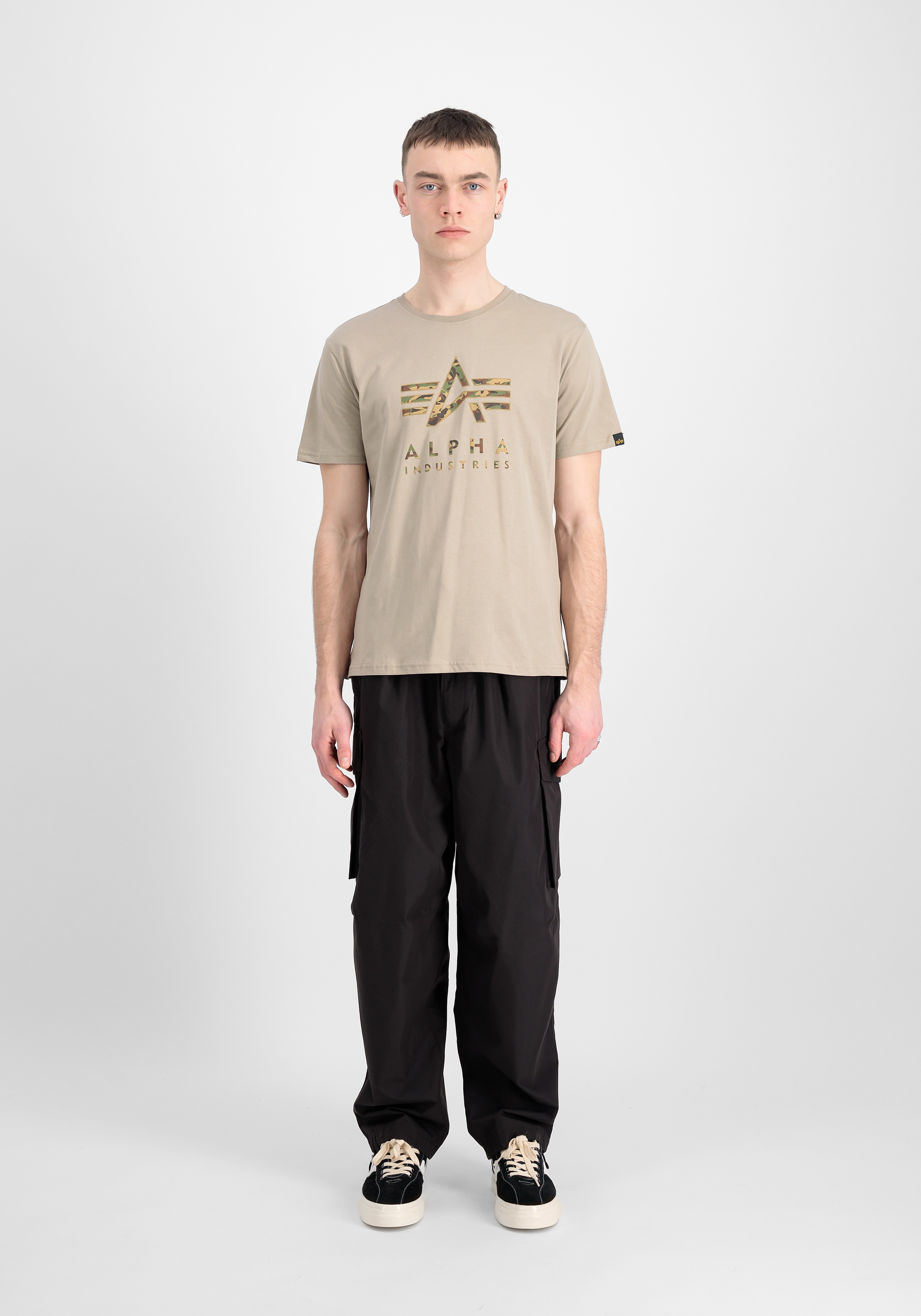 Alpha Industries T-Shirt »Alpha Industries Men - T-Shirts Camo Puff Print T«
