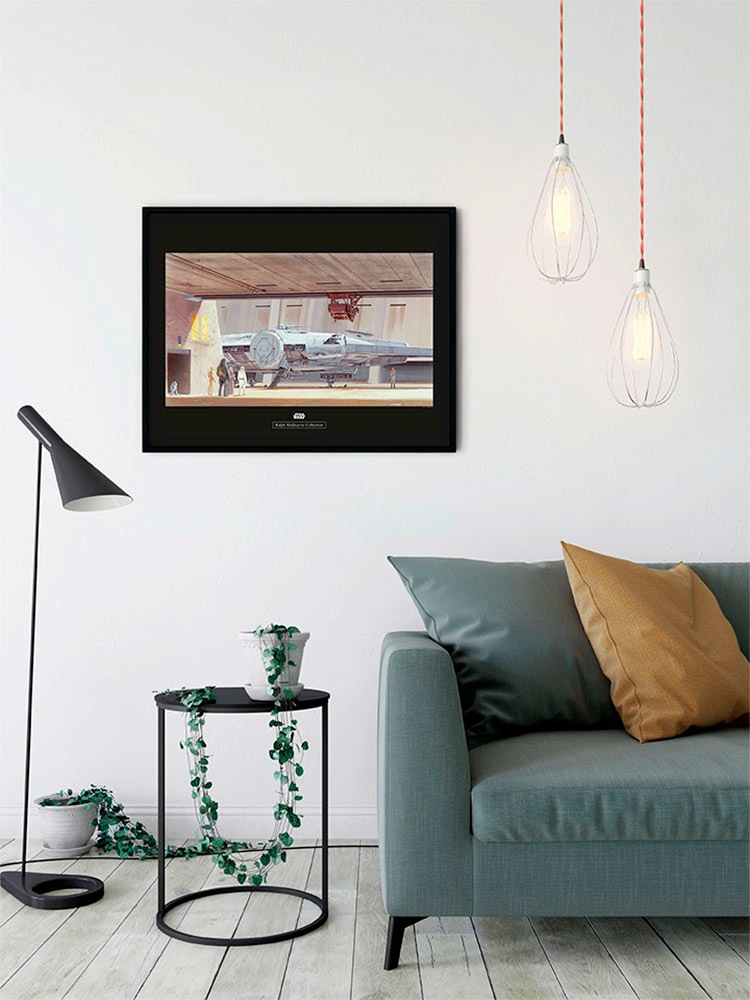 Komar Bild »Star Wars Classic RMQ Mos Eisley Hangar« Star Wars 1 Stk. tlg. Wandbild zur Dekoration im Kinderzimmer - ohne Rahmen