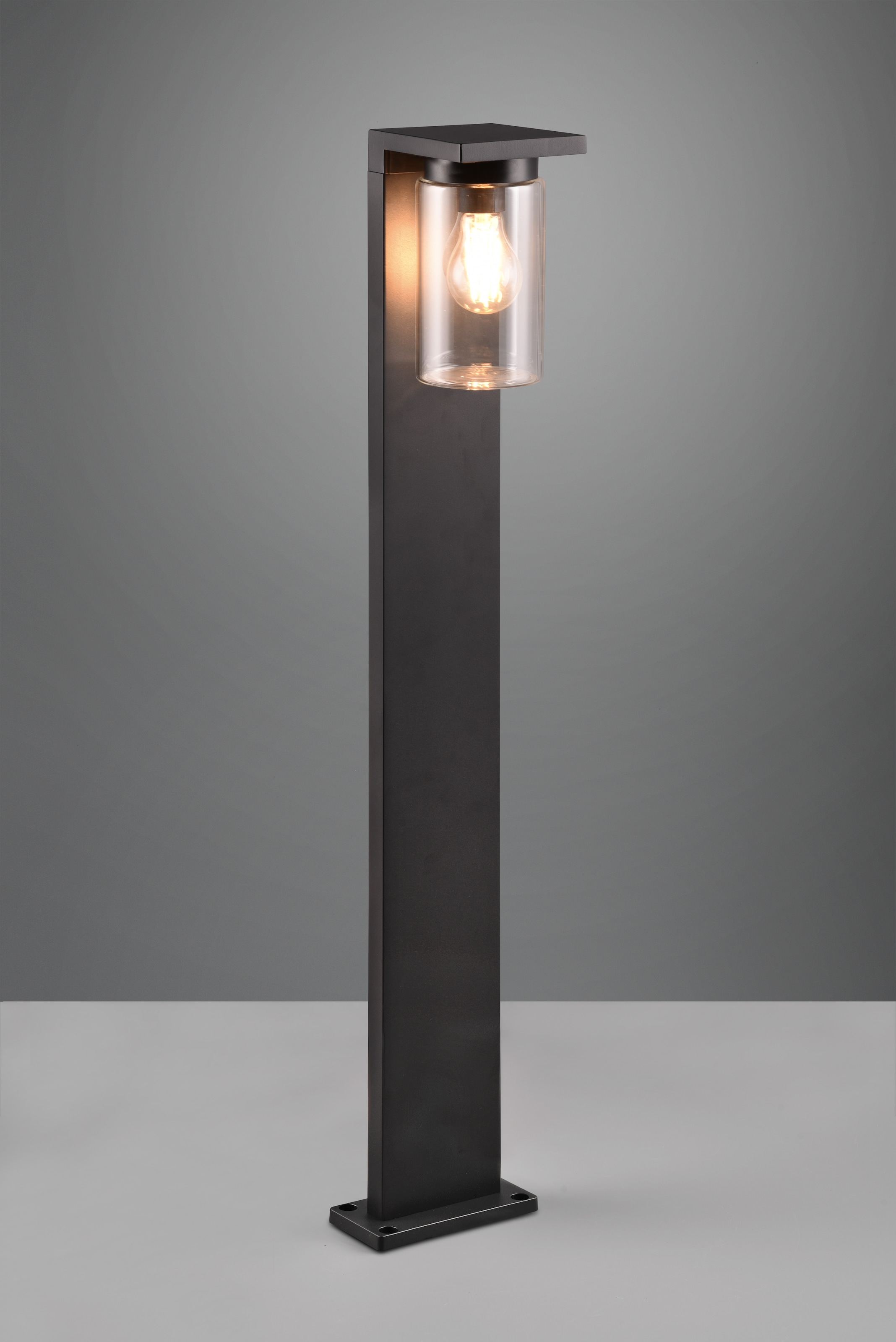 TRIO Leuchten Außen-Stehlampe »ARDILA, Stehleuchte Outdoor Garten Terrasse Höhe 1m, exkl 1xE27 max40W«, 1 flammig, Leuchtmittel E27 | Leuchtmittel wechselbar, Garten Stehlampe IP44 mit Dämmerungssensor, Leuchtmittel wechselbar