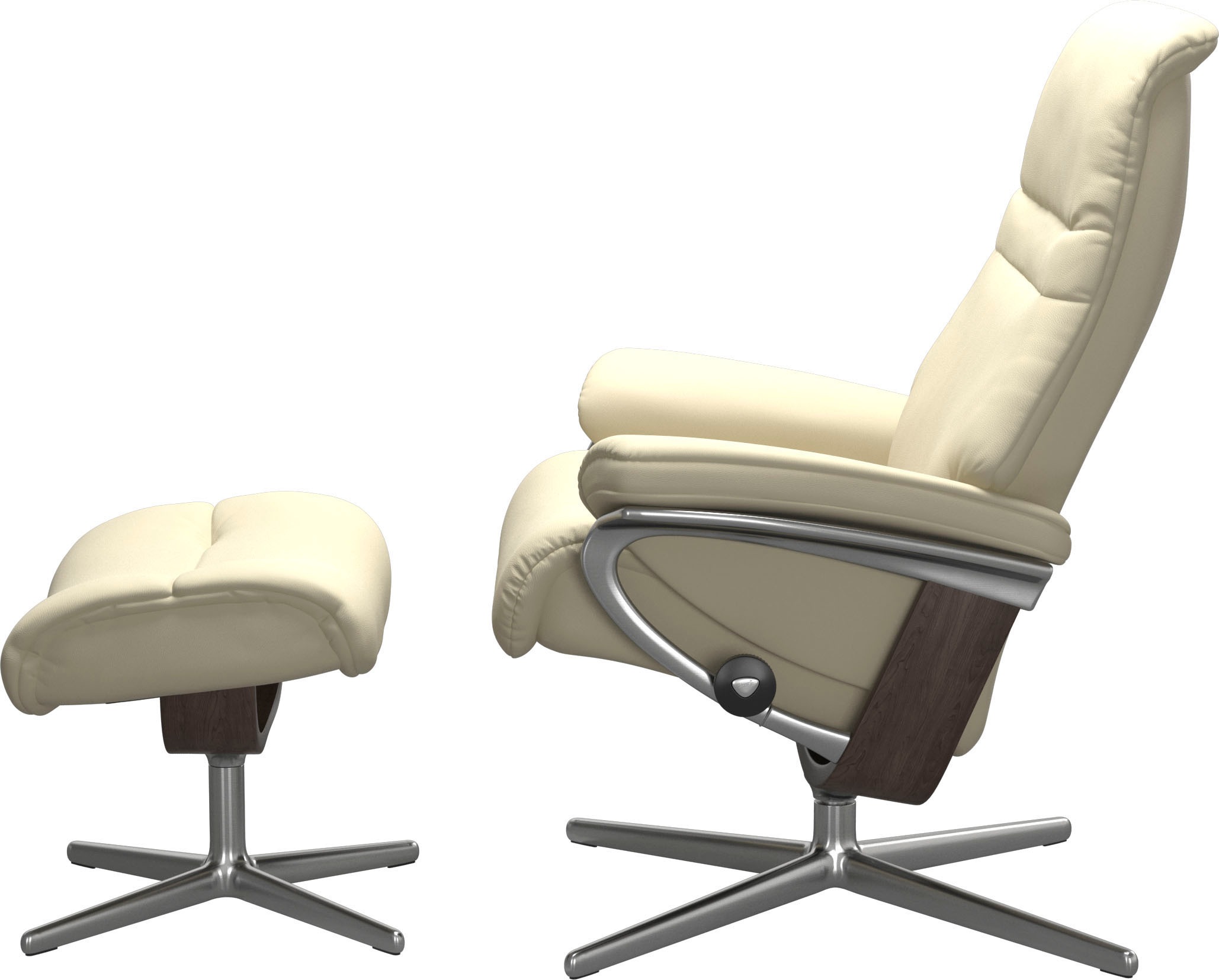 Stressless® Fußhocker »Sunrise«, mit Cross Base, Größe S, M & L, Holzakzent Wenge