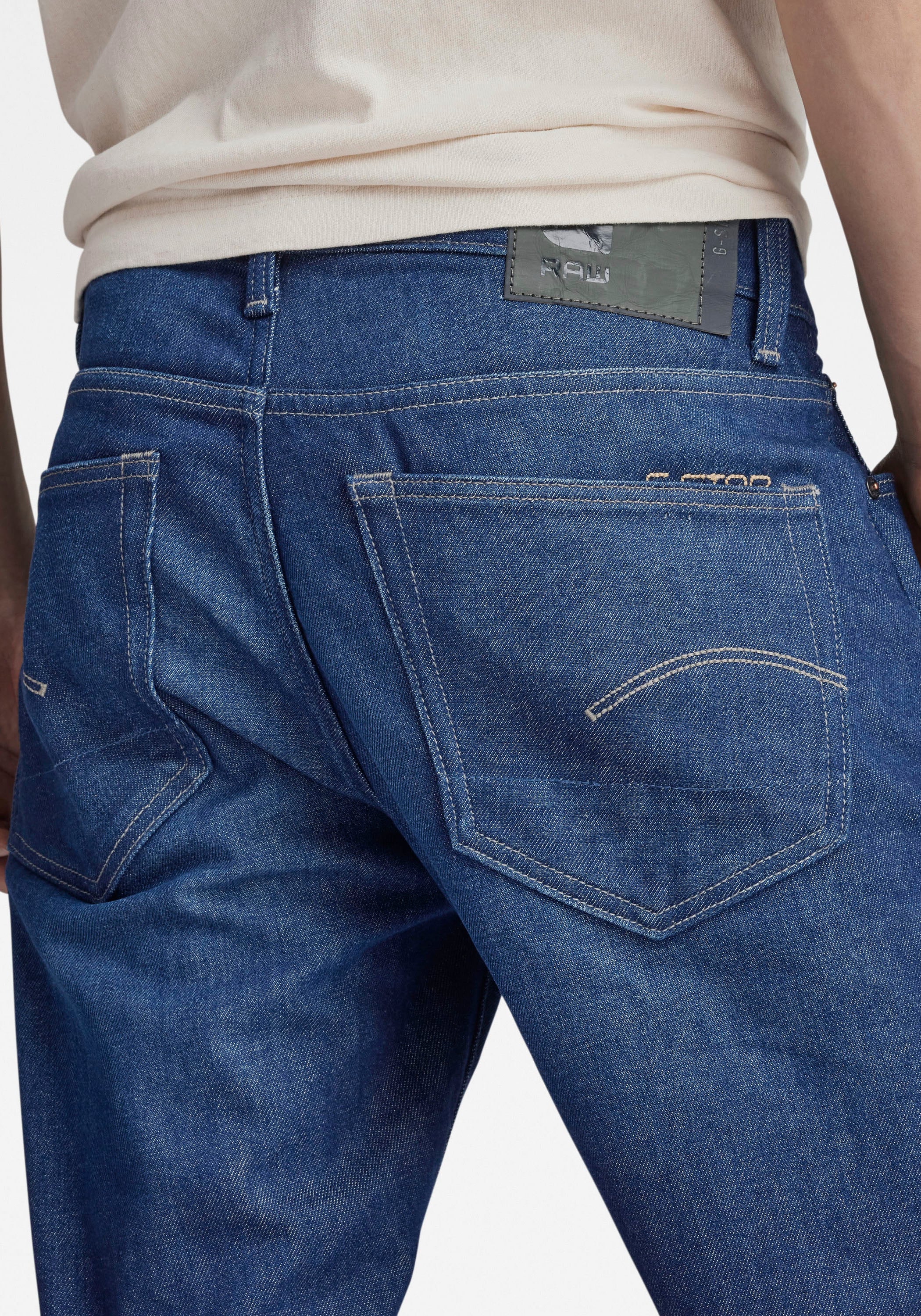 G-STAR Slim-fit-Jeans »3301 Slim«, mit toller Waschung und Elasthan