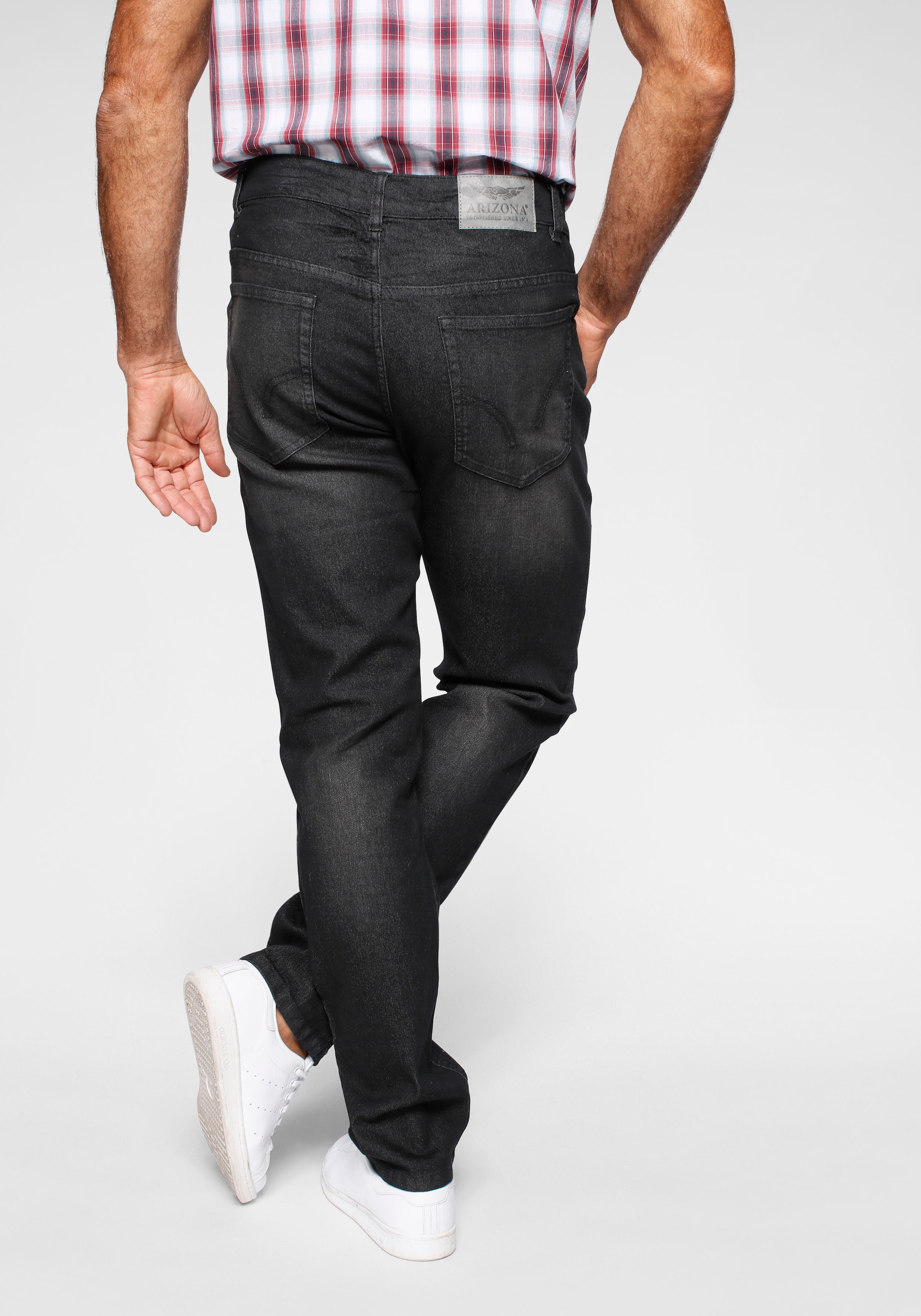 Arizona Dehnbund-Jeans »Paul«, elastischer Dehnbund, Comfort-Fit, gerader Beinschnitt