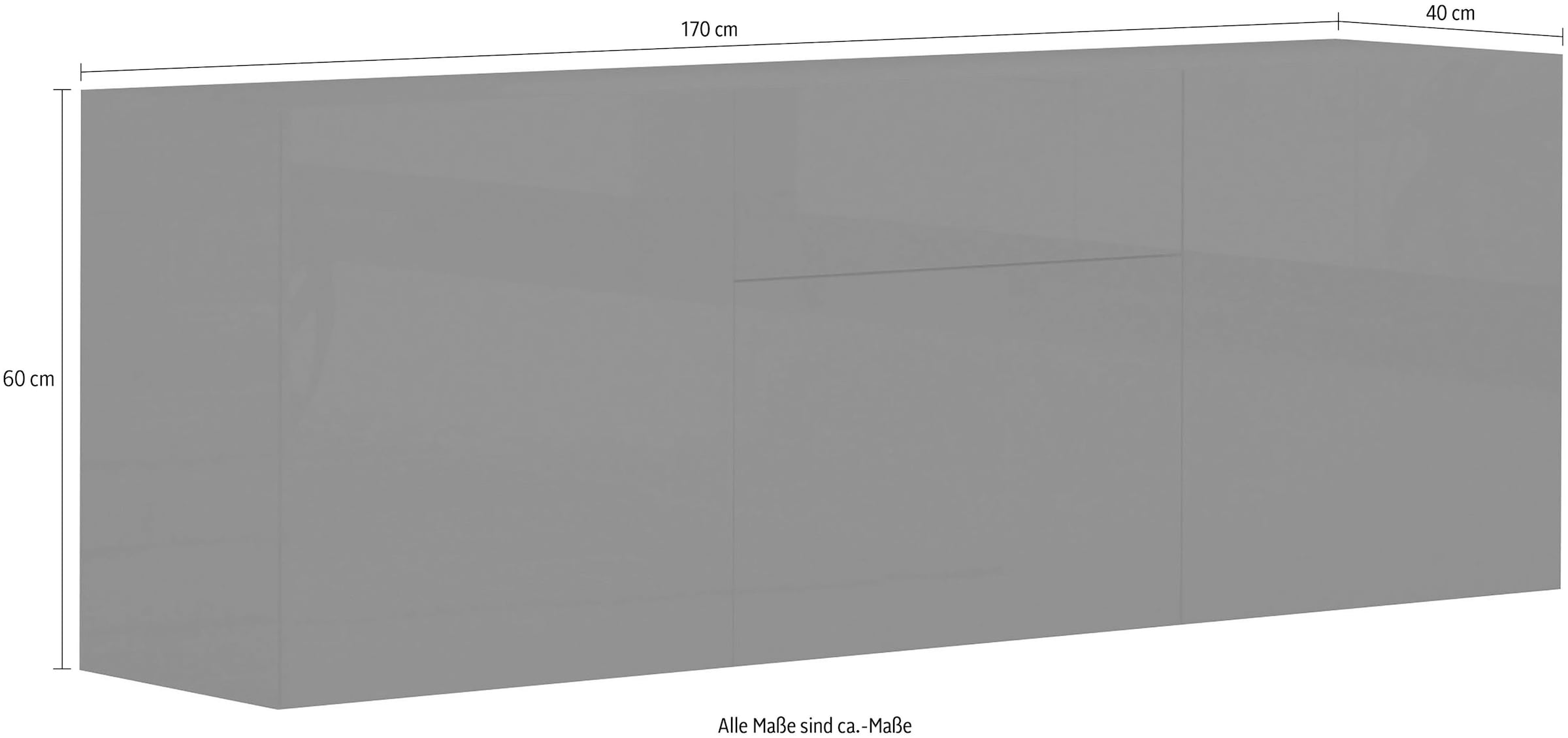 INOSIGN Sideboard »Metis«, Breite 170 cm