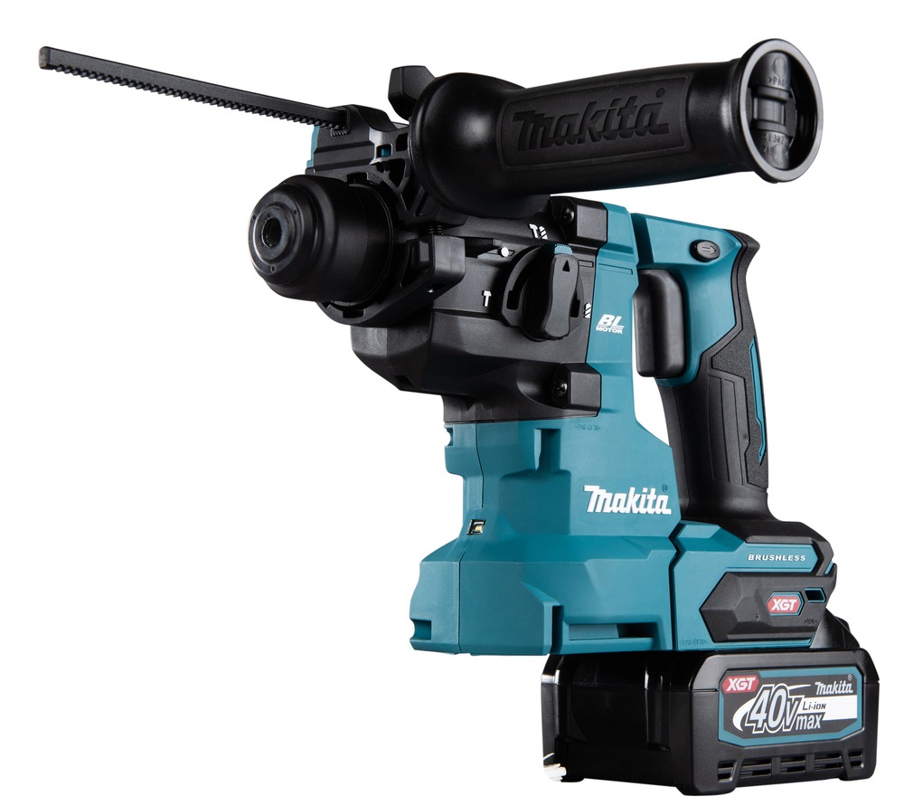 Makita Akku-Kombibohrhammer »HR010GD201«, inkl. 2 Akkus und Schnellladegerät