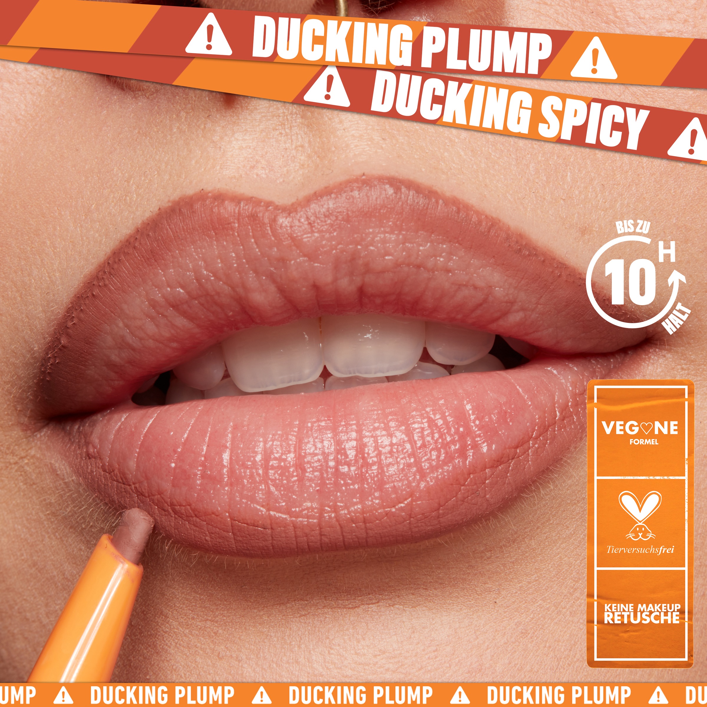 NYX Lippenstift »Professional Makeup Duck Plump Plumping Lip Liner Lippenkonturenstift«, Transparent, polstert die Lippen natürlich auf, angeschrägte Spitze.