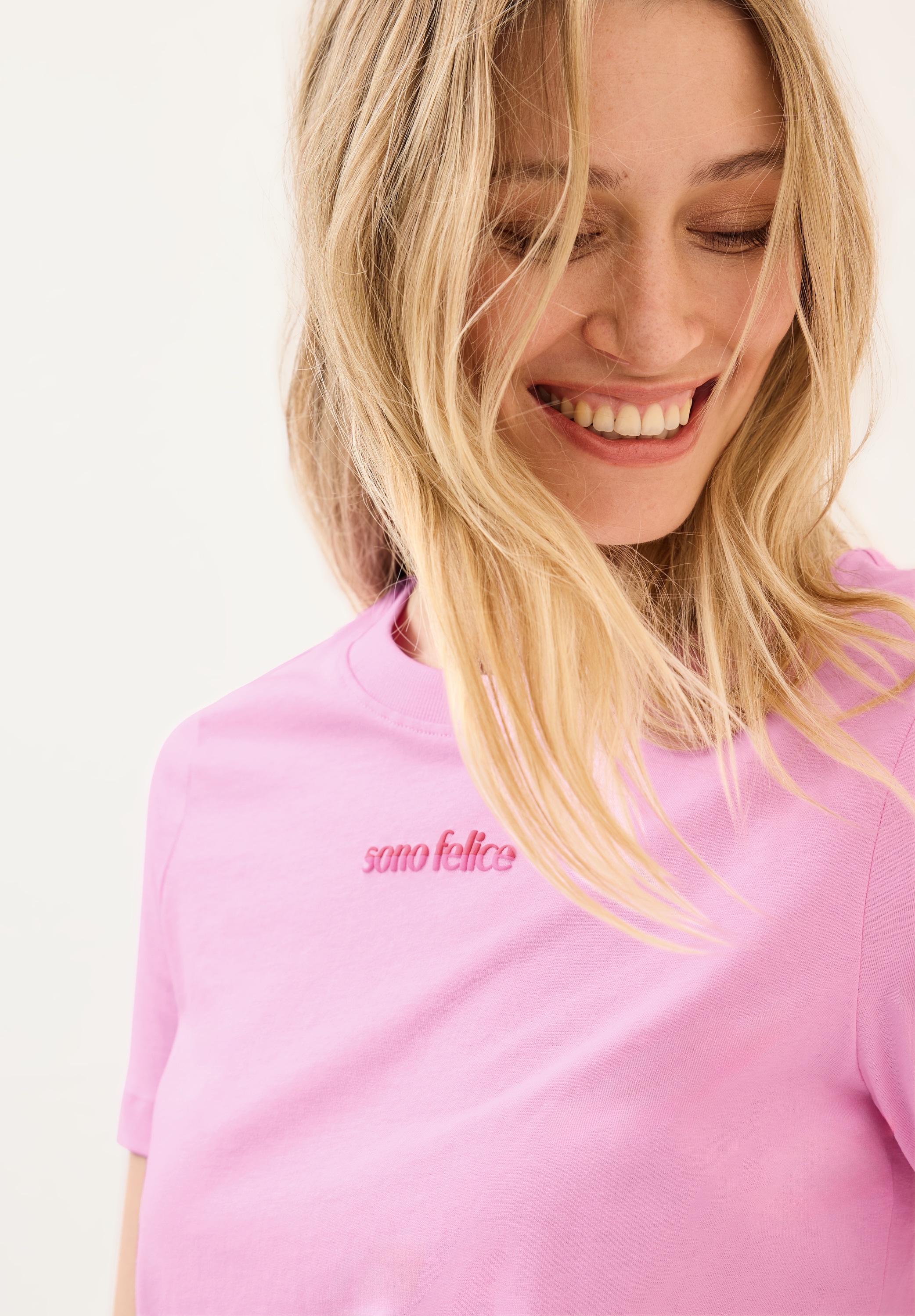 Cecil T-Shirt, mit Wording