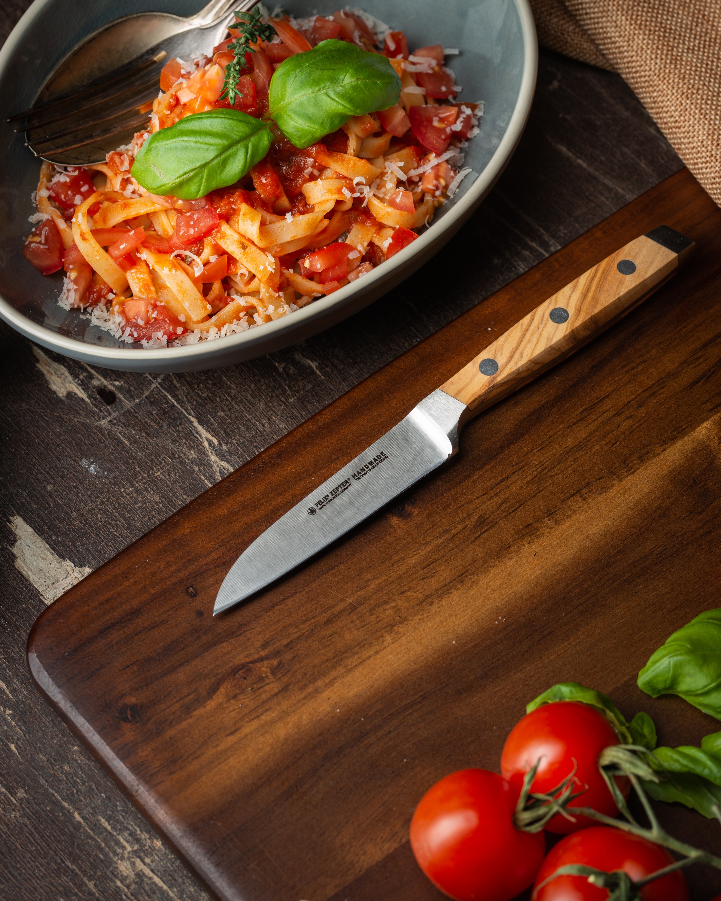 Felix Solingen Gemüsemesser »First Class Wood«, (1 tlg.), Traditionell im G günstig online kaufen