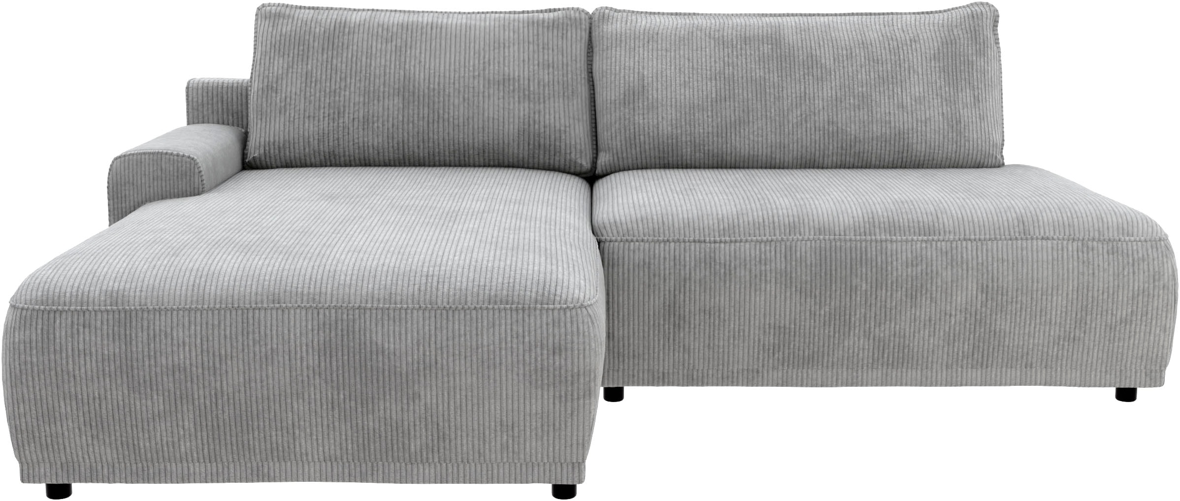 TRENDMANUFAKTUR Ecksofa »Fordon II, Schlafsofa mit Bettkasten, Couch in L-F günstig online kaufen