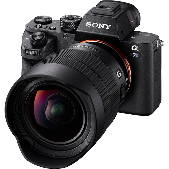 Sony Objektiv »SEL-1224G E-Mount Ultra-Weitwinkel G«, E 12-24mm F4, OSS,  APS-C auf Rechnung kaufen