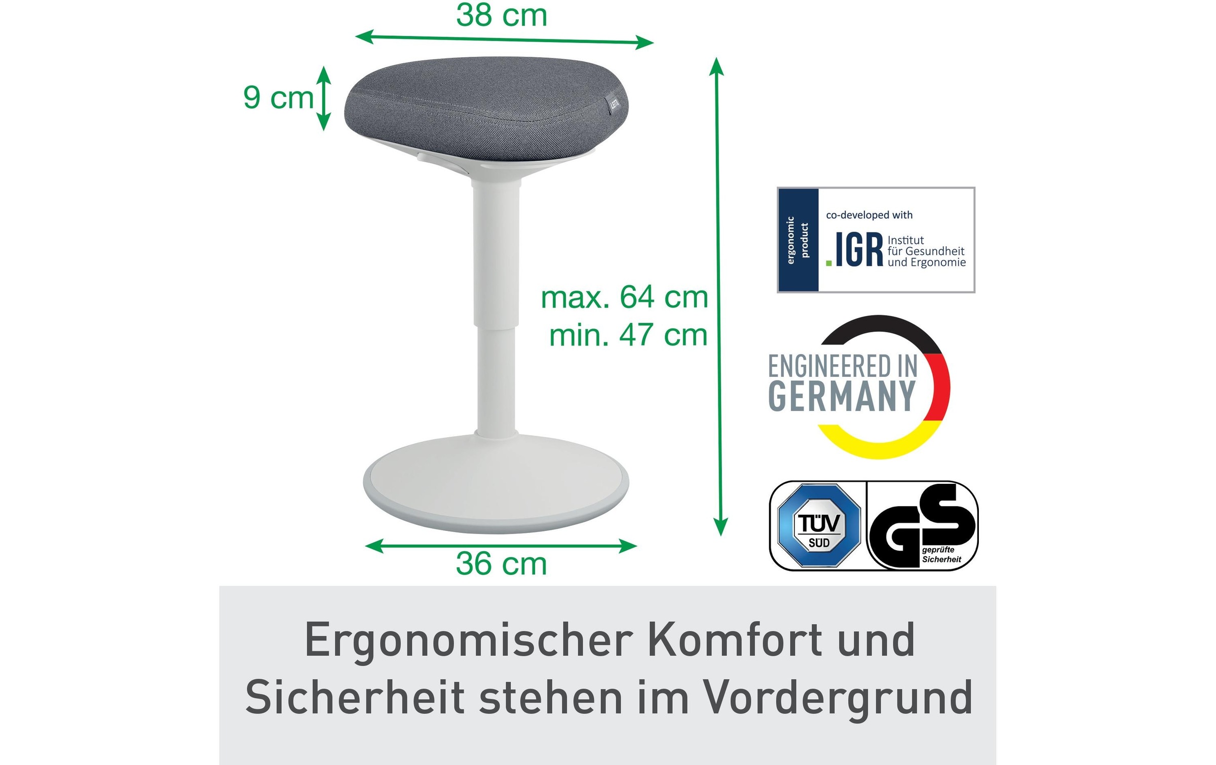 LEITZ Hocker »Active«