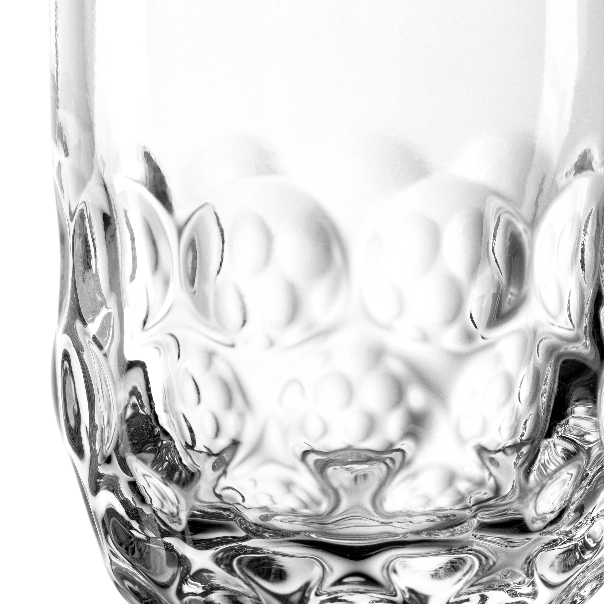 LEONARDO Espressoglas »GOCCE, 90 ml, 6er-Set«, (Set, 6 tlg.), 1. Variante, mit Tropfenrelief