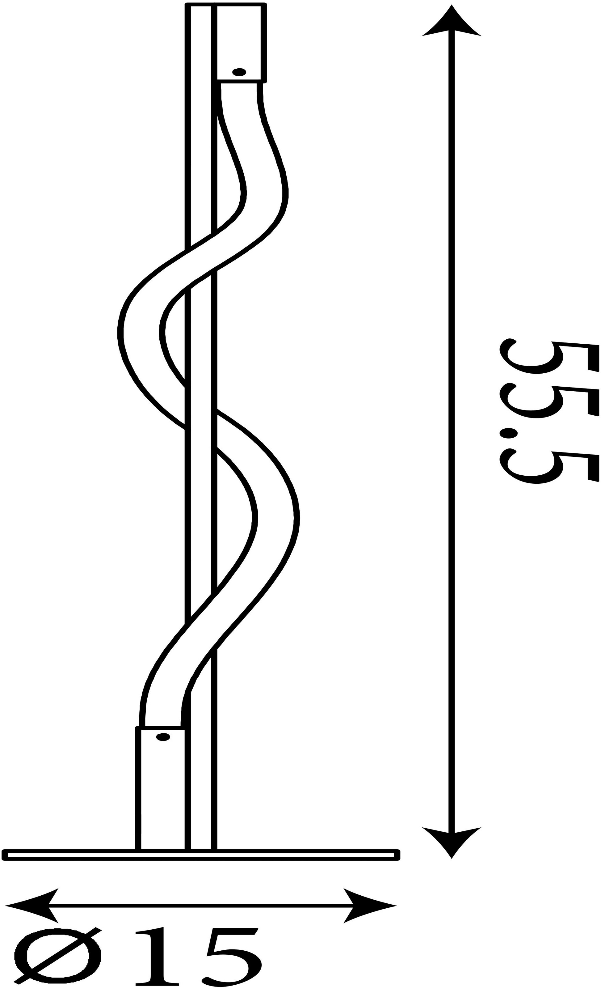 Searchlight Tischleuchte »Serpent-Tischleuchte - Schwarzes Metall- und Opalröhre« LED-Modul 1 Stk.