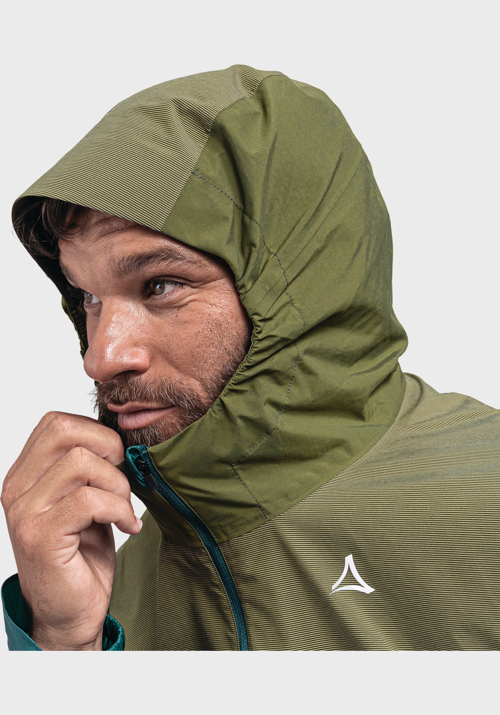 Schöffel Outdoorjacke »Hybrid Jkt Flow Trail M«, mit Kapuze