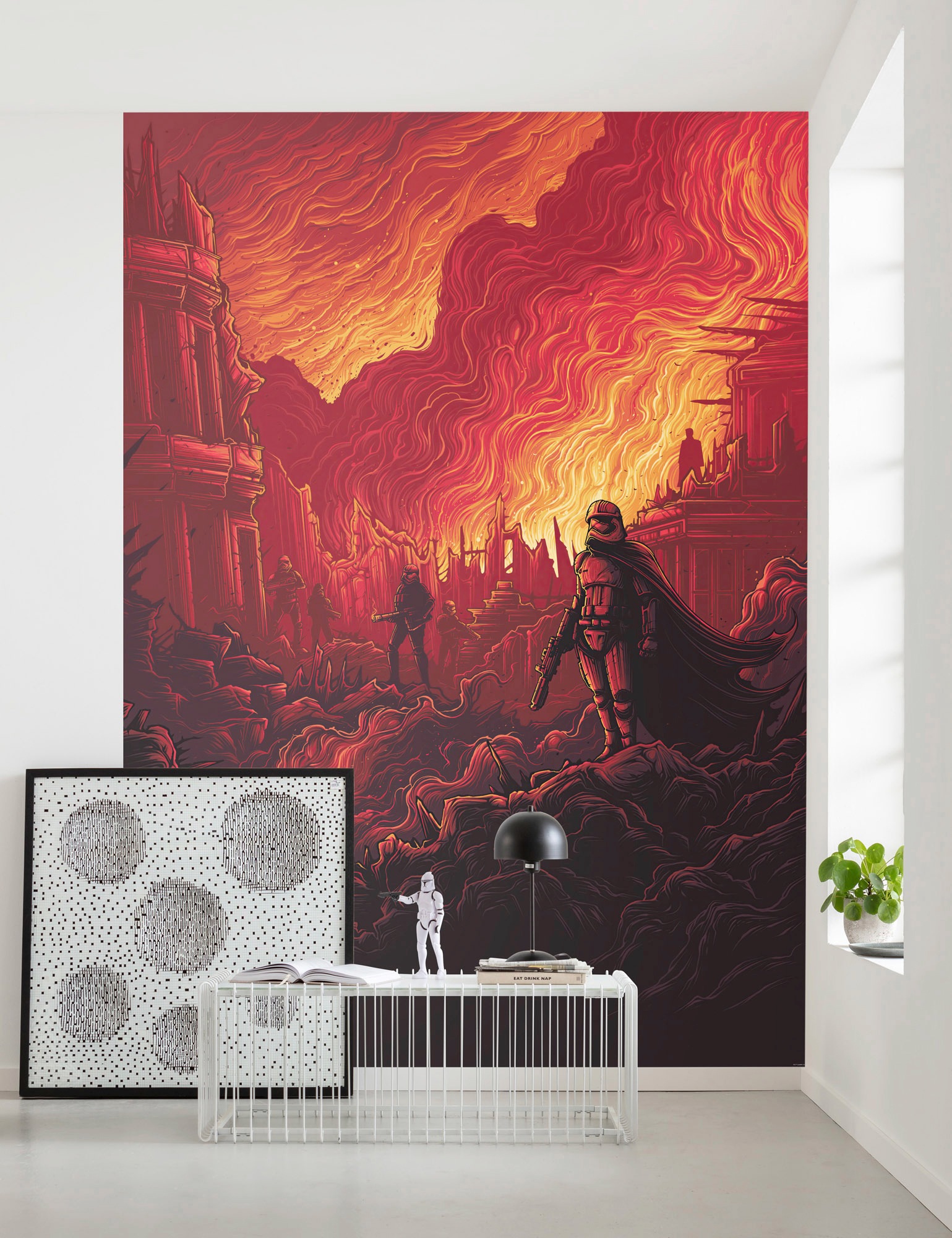 Disney Fototapete Star Wars First Order Rot 200 x 280 cm 612090 günstig online kaufen