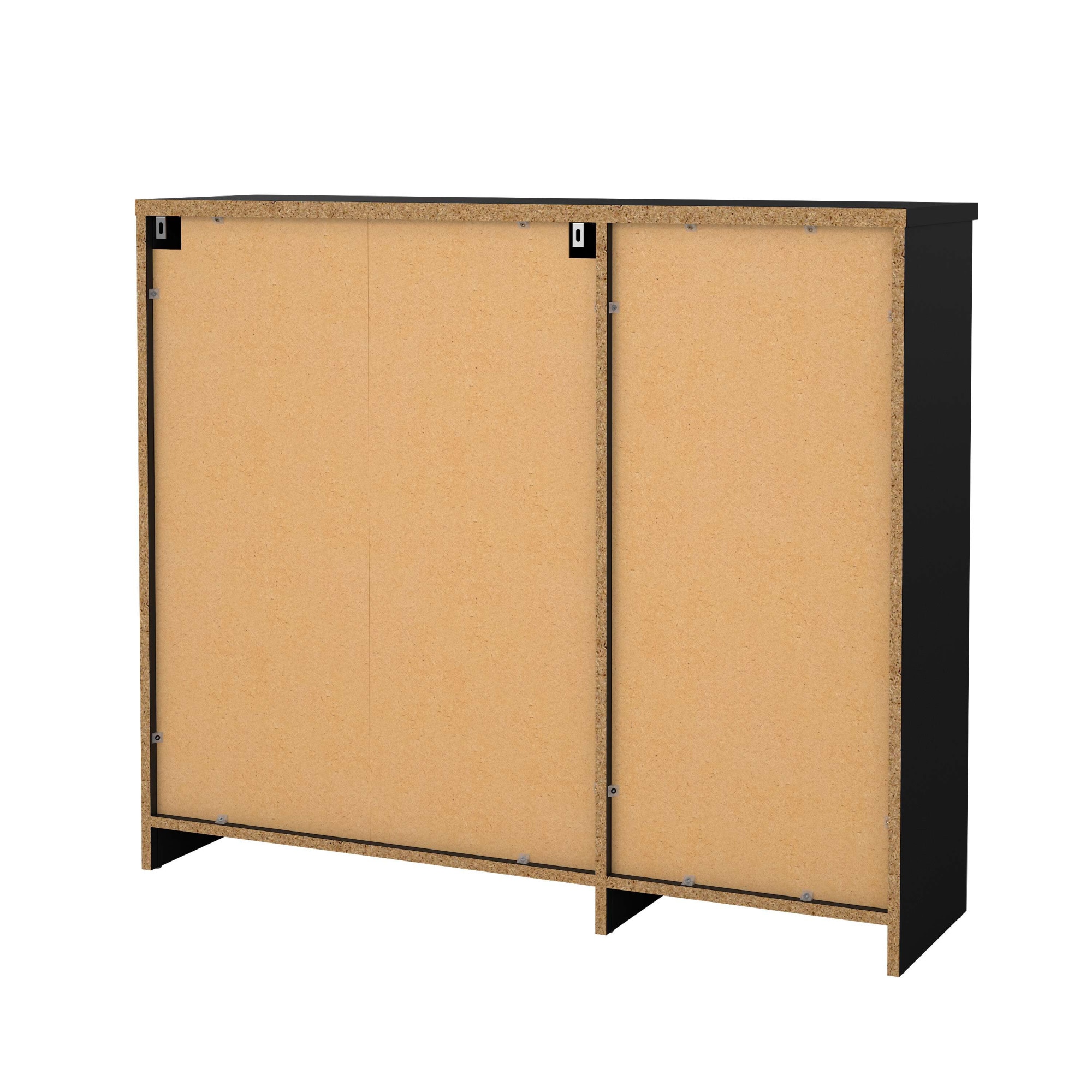 INOSIGN Schuhschrank »Naia Schuhaufbewahrung, Schuhkommode, Schuhregal, Garderobenschrank,«, mit 2 Klappen und 1 Tür und 1 Schublade, Breite 109 cm