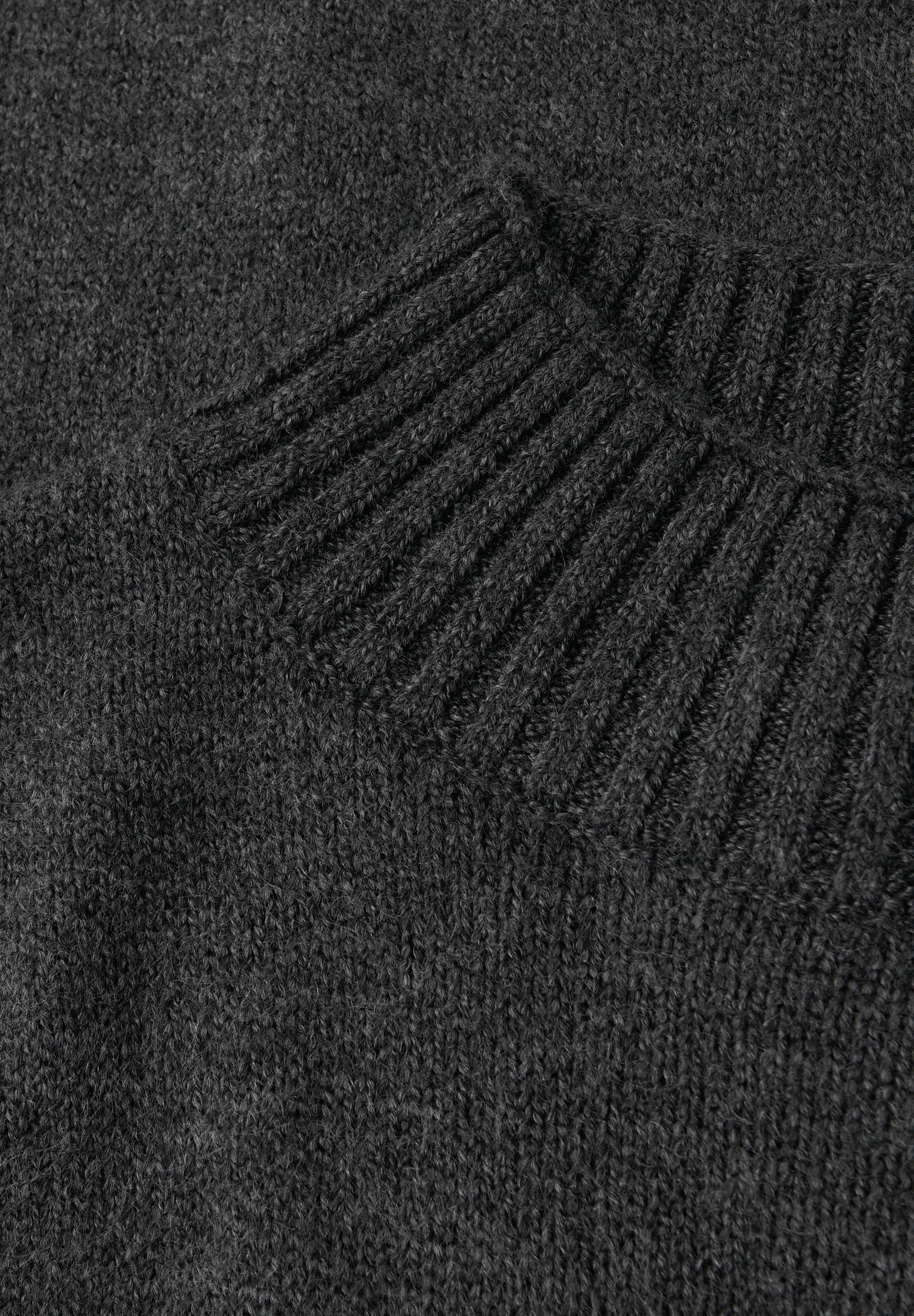 STREET ONE Rollkragenpullover mit Rippbündchen