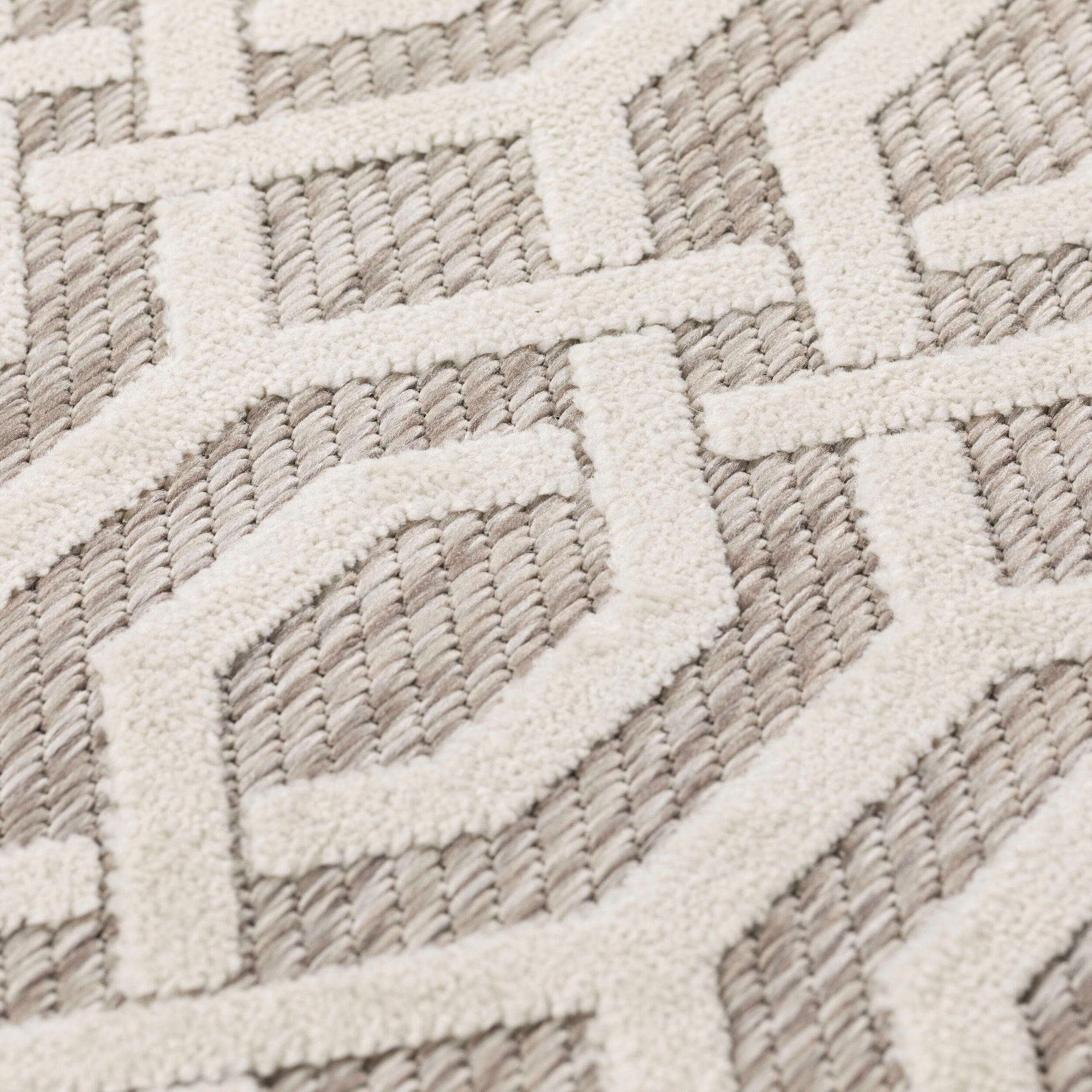 FLAIR RUGS Teppich »Mataro«, rechteckig, 7 mm Höhe, In- und Outdoor geeignet, elegant