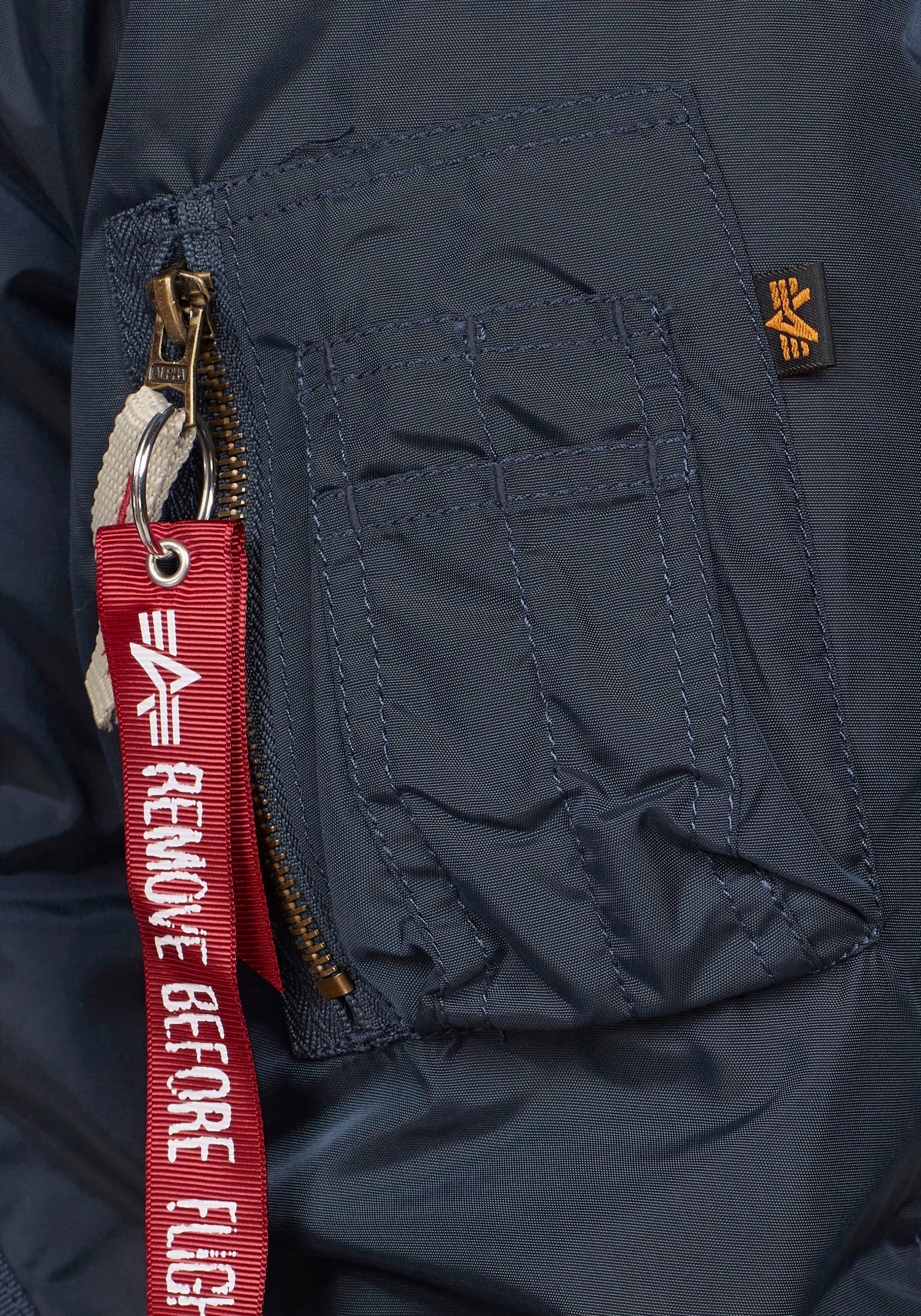 Alpha Industries Bomberjacke »INJECTOR III«, ohne Kapuze