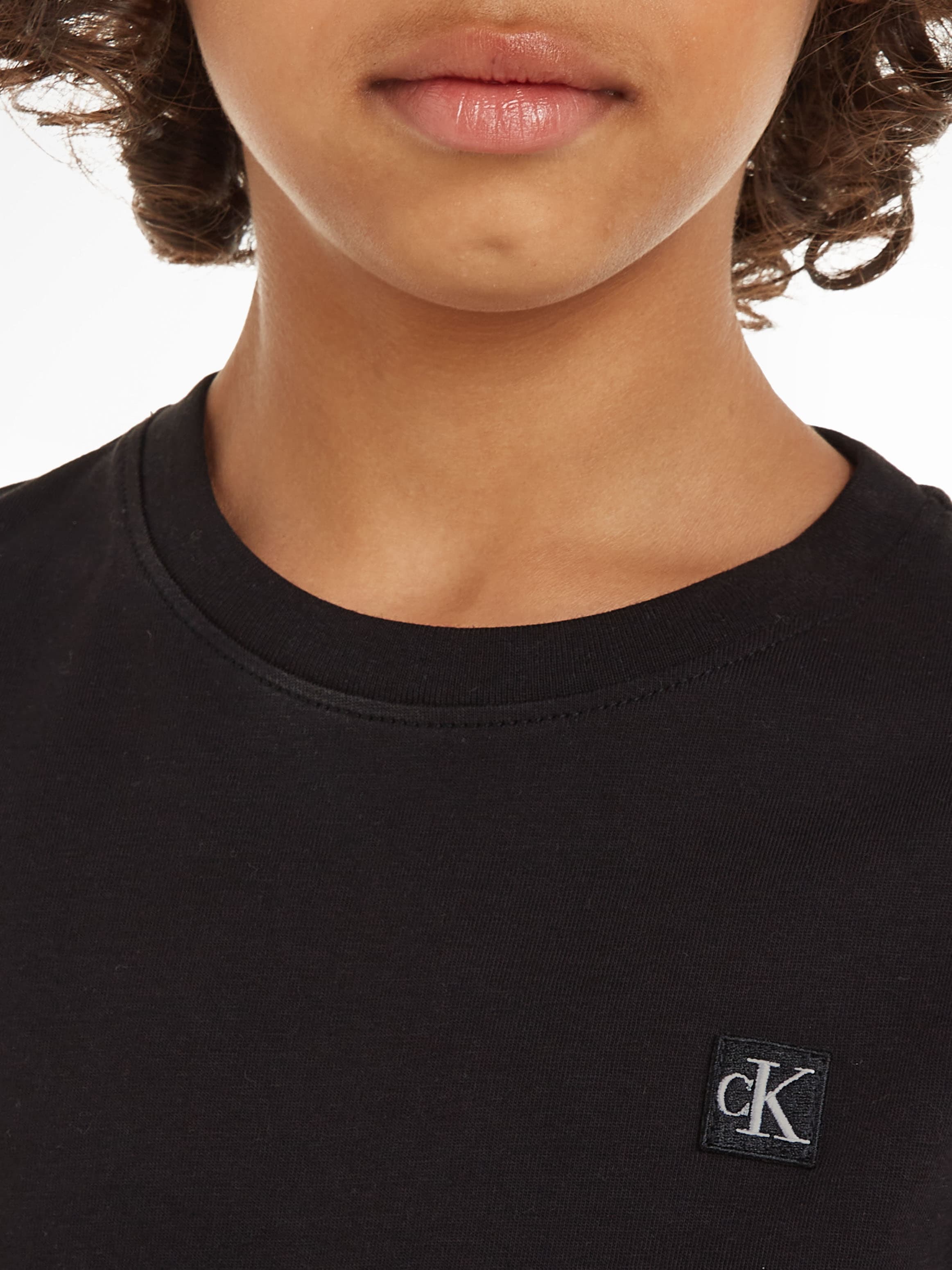 Calvin Klein Jeans T-Shirt »MONOGRAM MINI BADGE T-SHIRT« für Kinder bis 16 Jahre